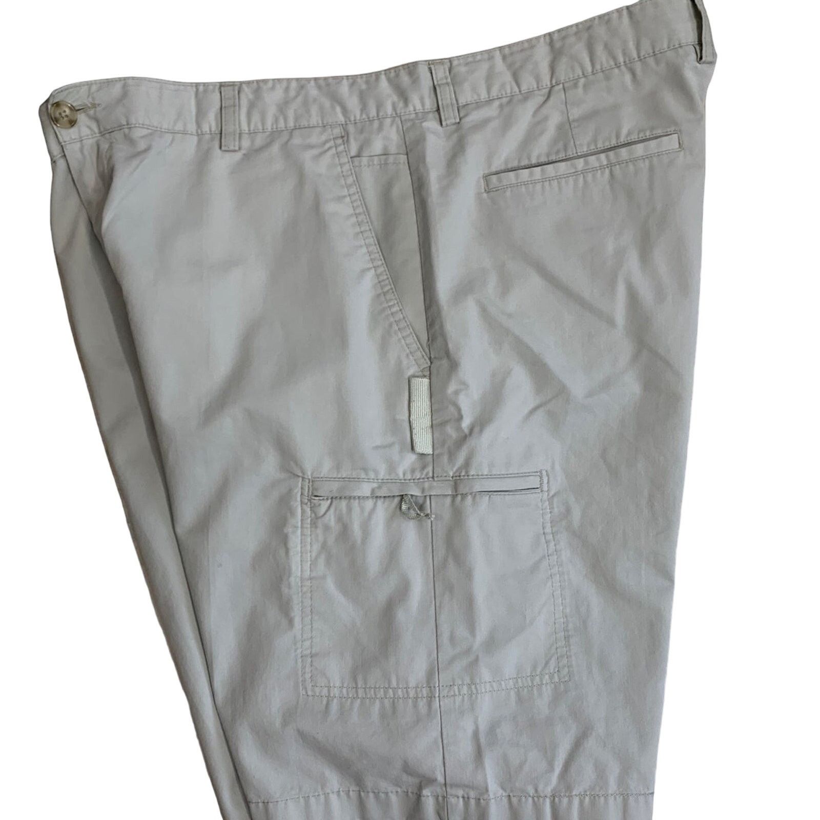 Greg Norman Greg Norman Men’s Size 40 Cargo Shorts Khaki Zipper Pockets Size US 40 / EU 56 - 3 Thumbnail