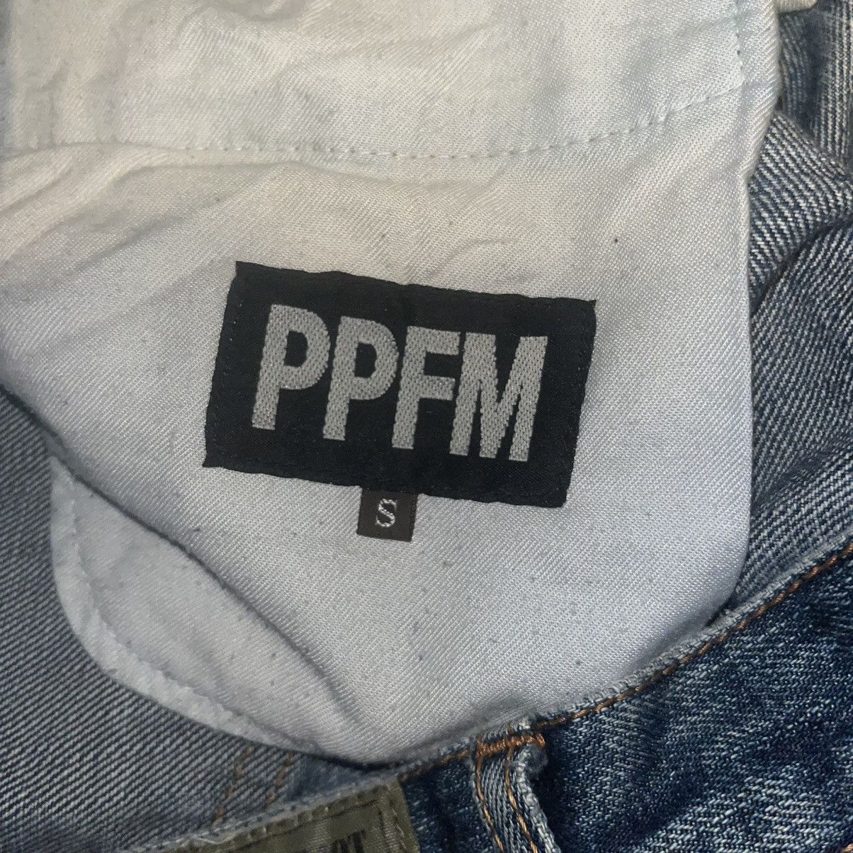 PPFM Vintage Archive Distressed PPFM Snakeskin Relaxed Jeans Size US 29 - 4 Thumbnail