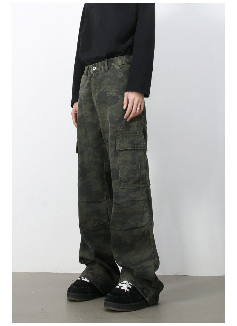 Japanese Brand Vintage loose high street camouflage cargo jeans Size US 32 / EU 48 - 5 Thumbnail