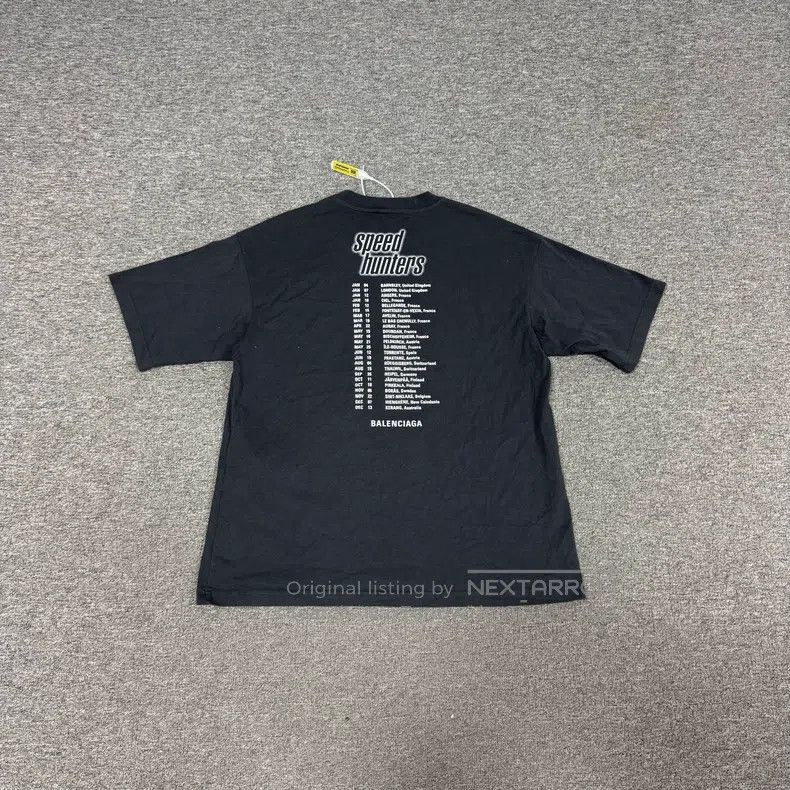 Balenciaga Balenciaga Band Printed Short Sleeve T-Shirt Size US S / EU 44-46 / 1 - 2 Thumbnail
