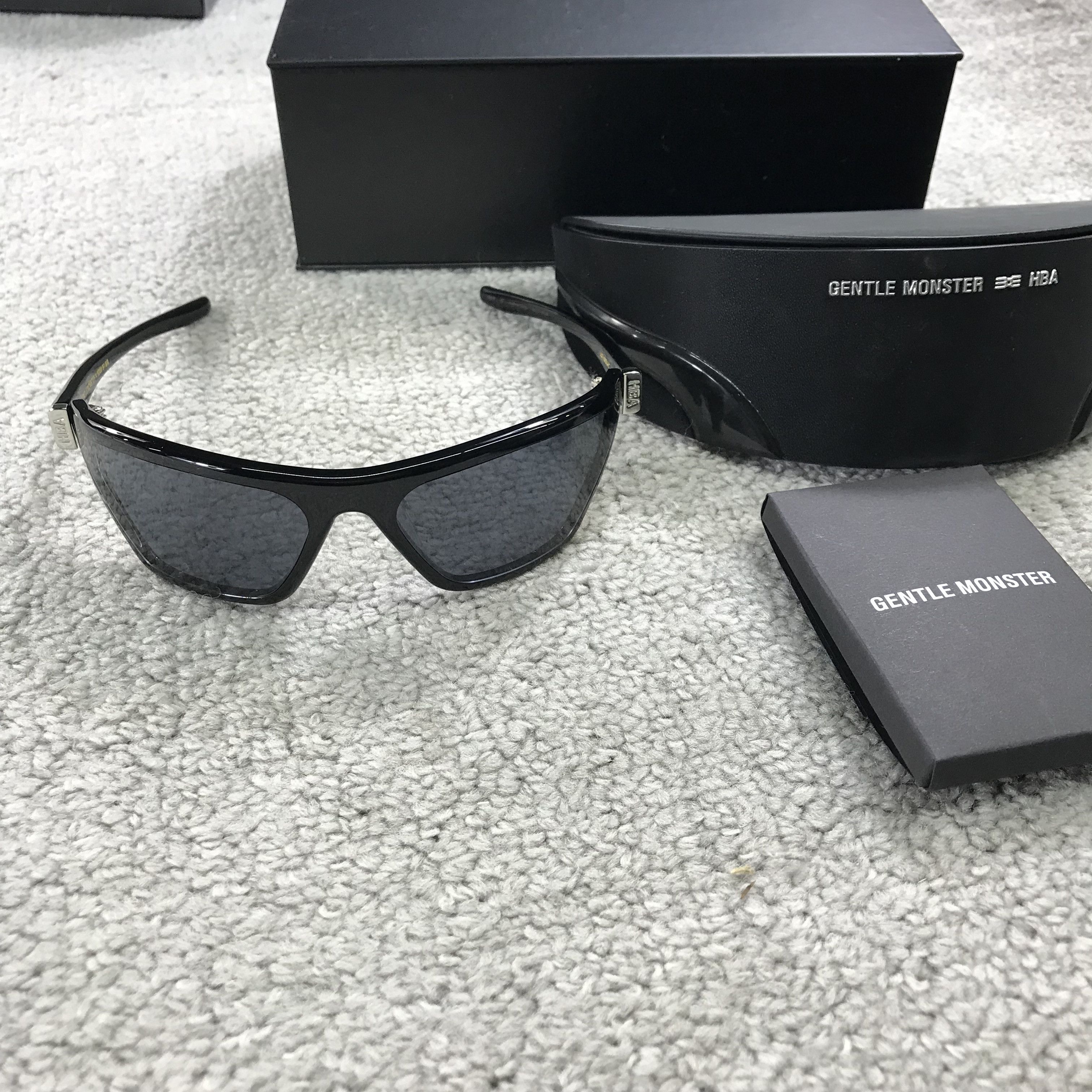 Gentle Monster x HBA Antagonist Sunglasses Black Shade