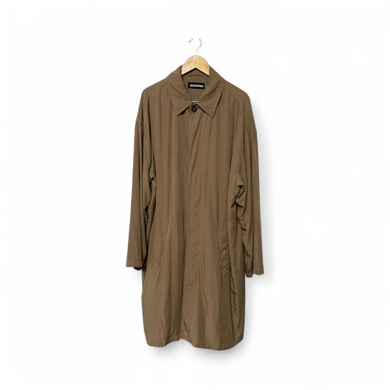 Balenciaga Balenciaga LYOCELL OVERSIZED TRENCH Size US S / EU 44-46 / 1 - 2 Thumbnail