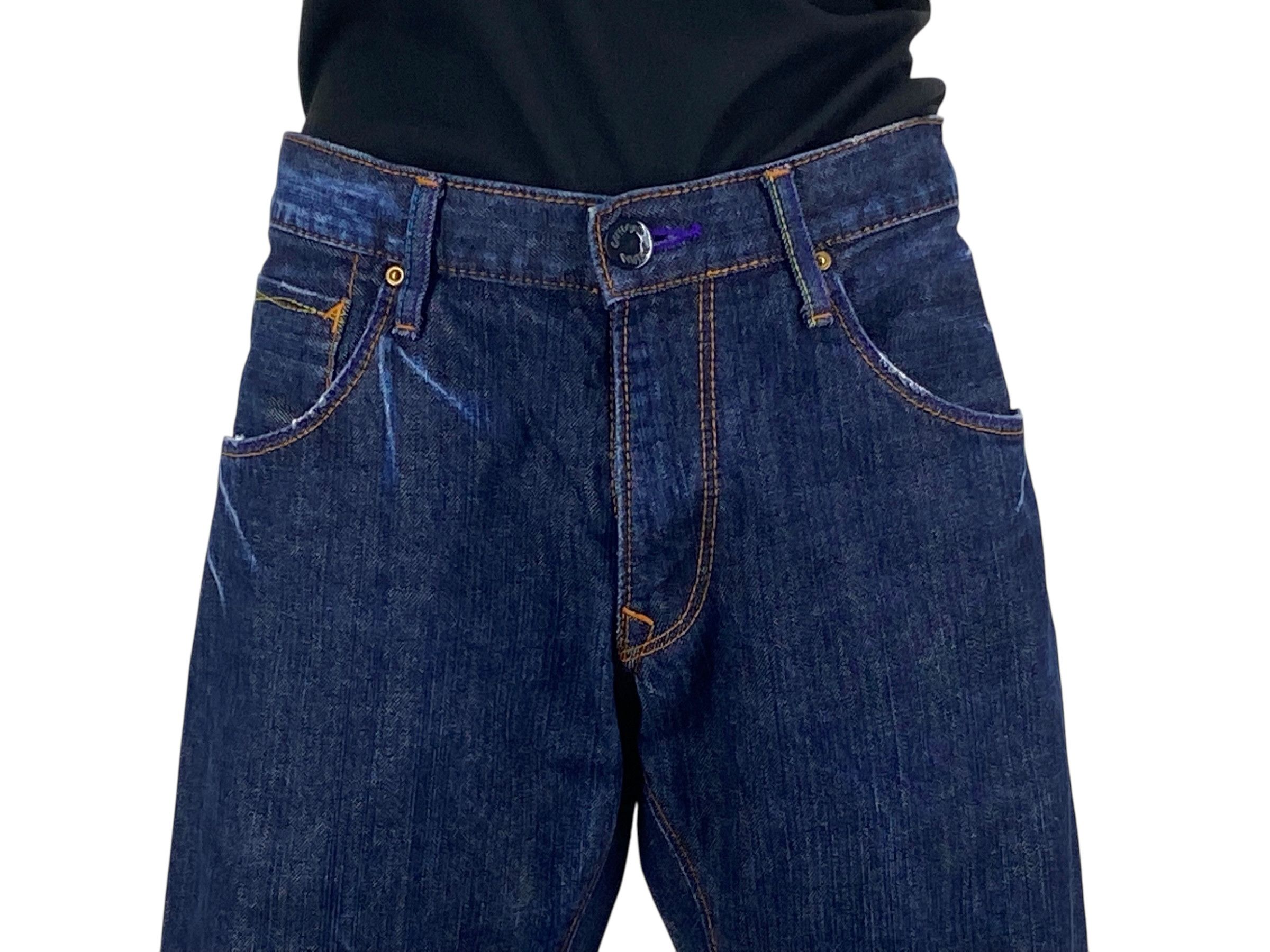 If Six Was Nine × Japanese Brand BlueWay Denim Flare Japanese Workwear Jeans Size US 32 / EU 48 - 3 Thumbnail