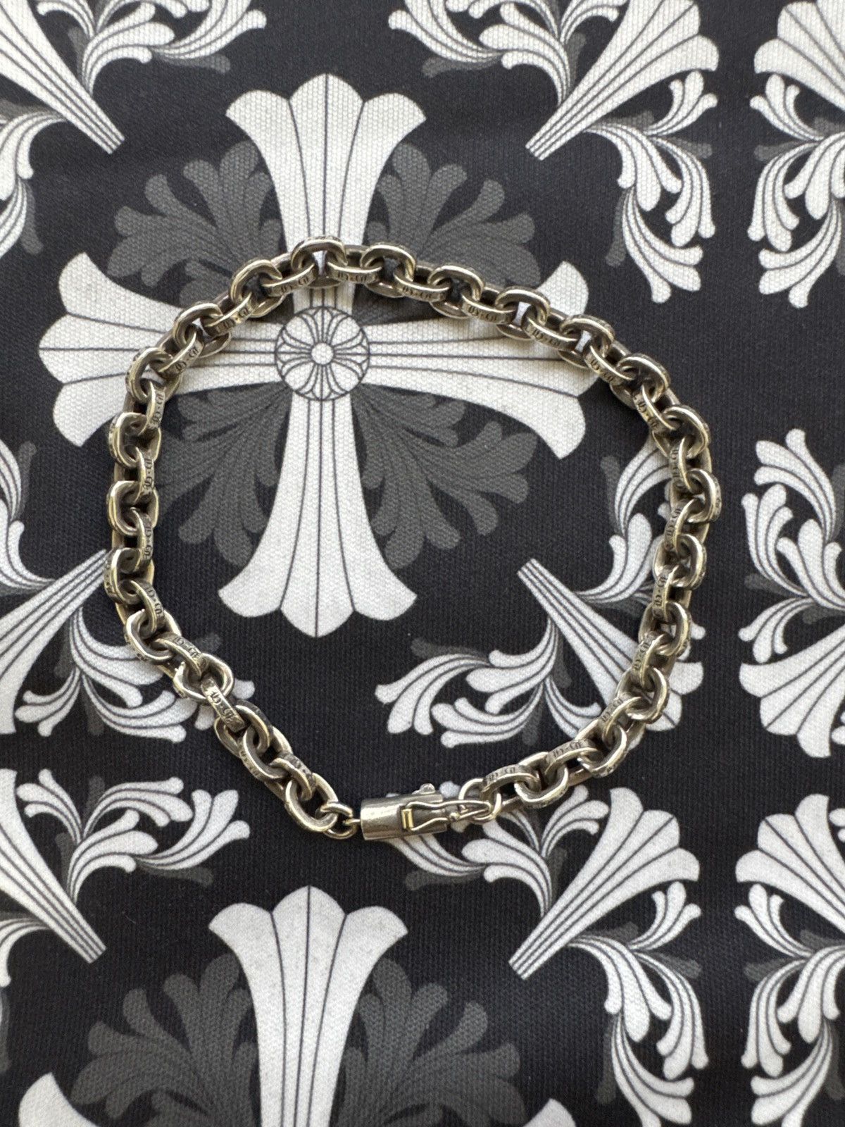 Chrome Hearts Chrome Heart Paper Chain Bracelet 7 - inches Size ONE SIZE - 1 Thumbnail