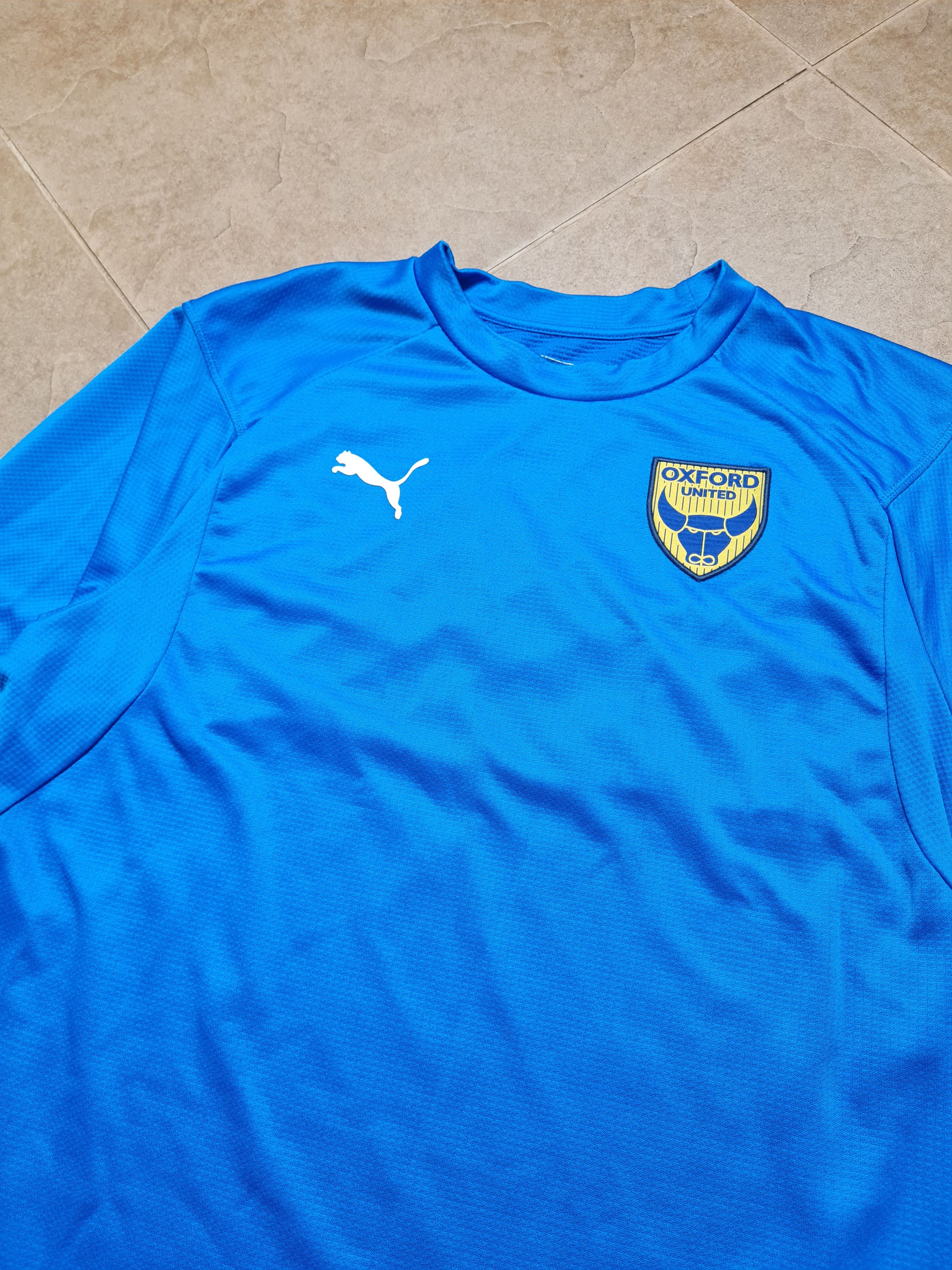 Puma Oxford United Training Top Soccer Shirt Puma Long Sleeve Size US M / EU 48-50 / 2 - 14 Thumbnail