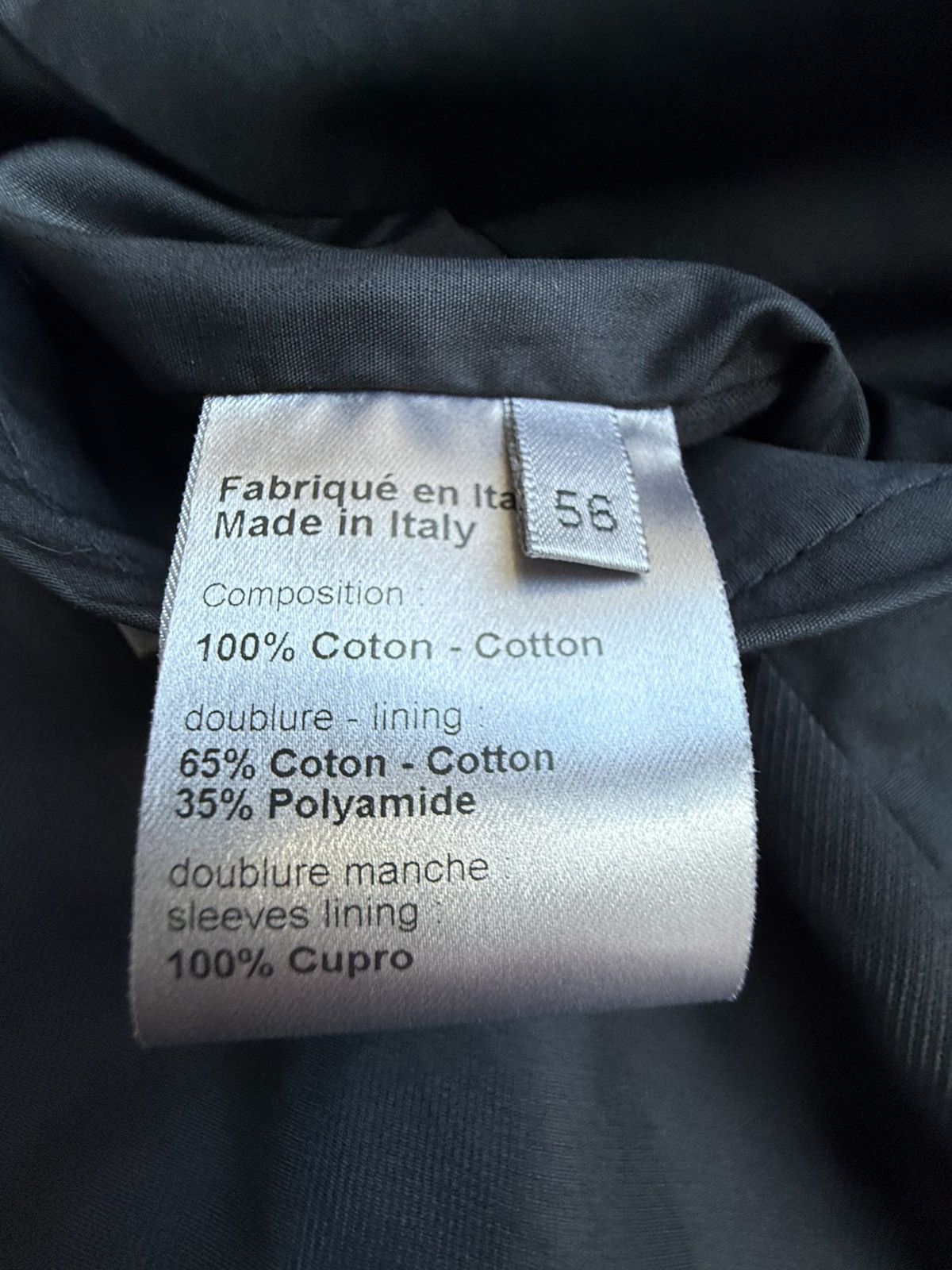 Dior SS10 RARE Dior Homme black mac coat jacket KVA 56 GRAIL Size US XL / EU 56 / 4 - 24 Thumbnail