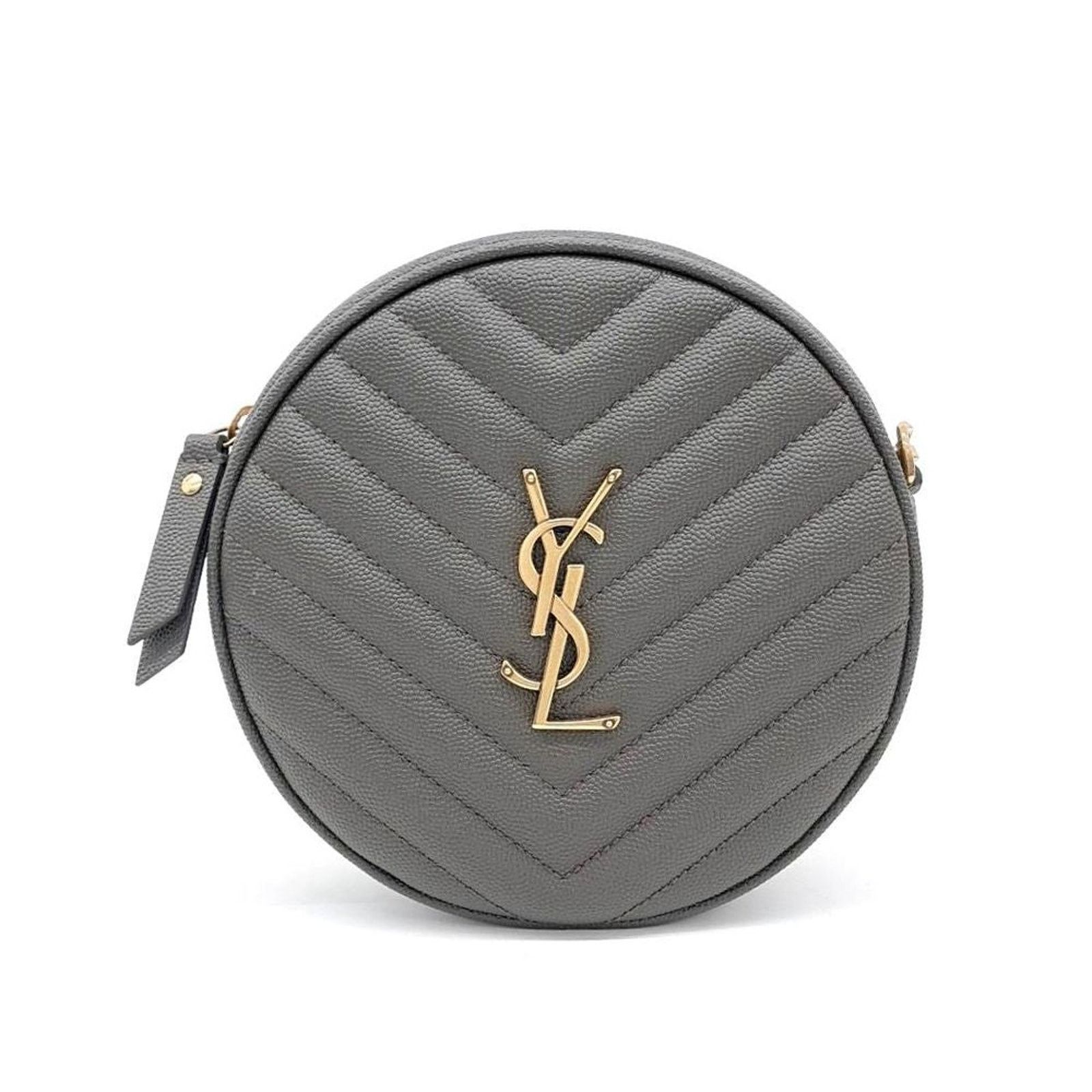 Saint Laurent Paris Saint Laurent Round Camera Cross Bag (610436) (8872163), Women's