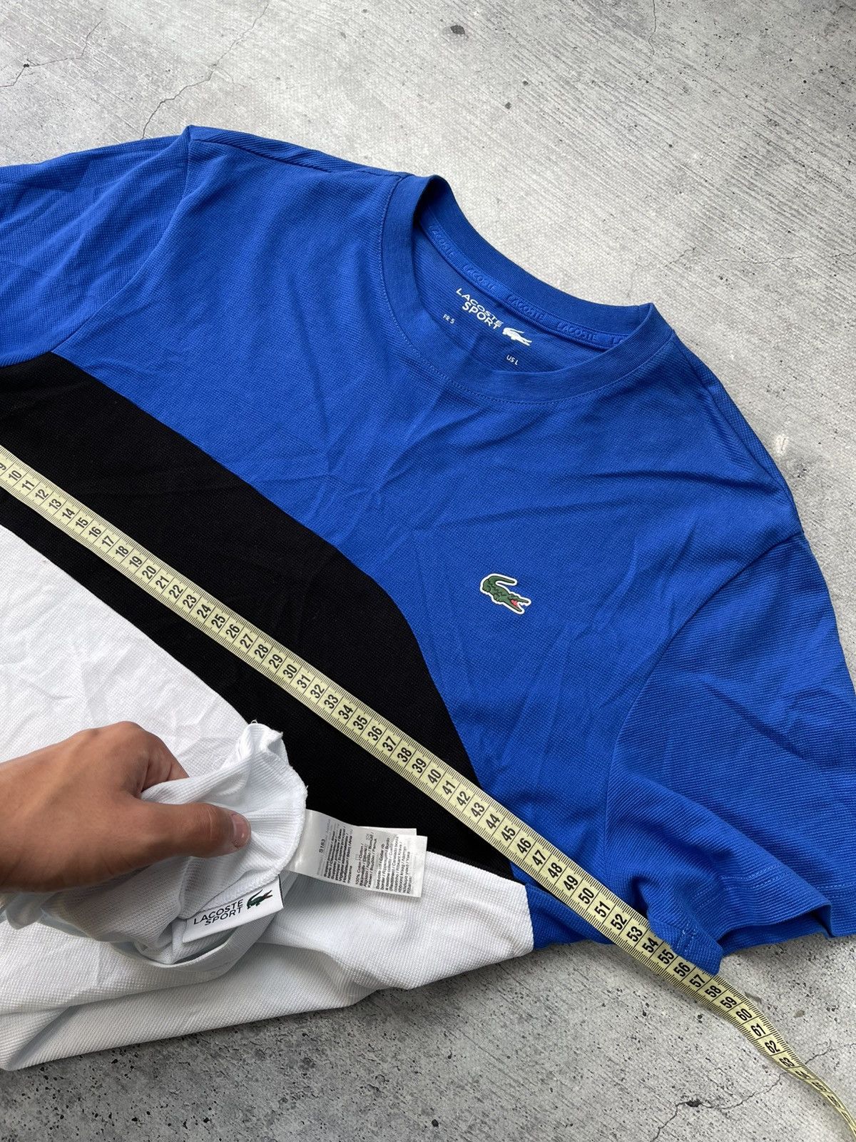 Lacoste 🇫🇷 Vintage 90s Lacoste t-shirt retro rare hype Y2K Size US L / EU 52-54 / 3 - 5 Thumbnail