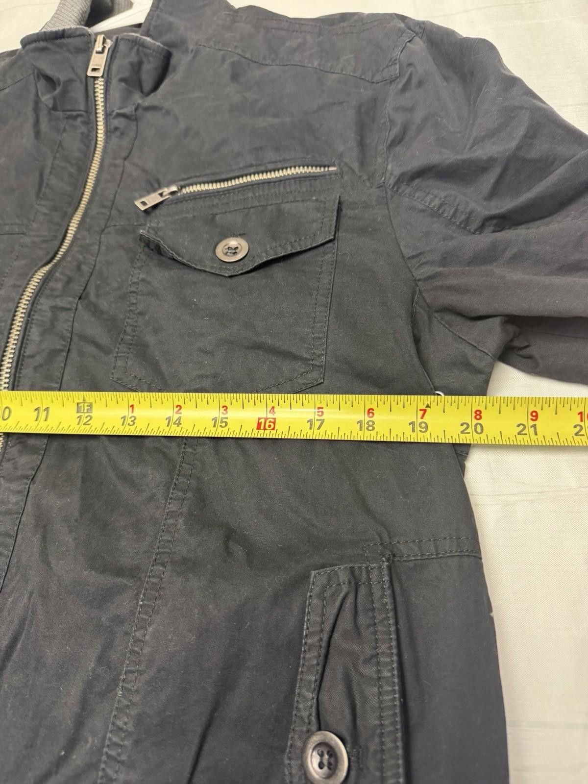 Guess Vintage Look Guess Men's Classic Black Bomber Jacket Size L Size US L / EU 52-54 / 3 - 7 Thumbnail