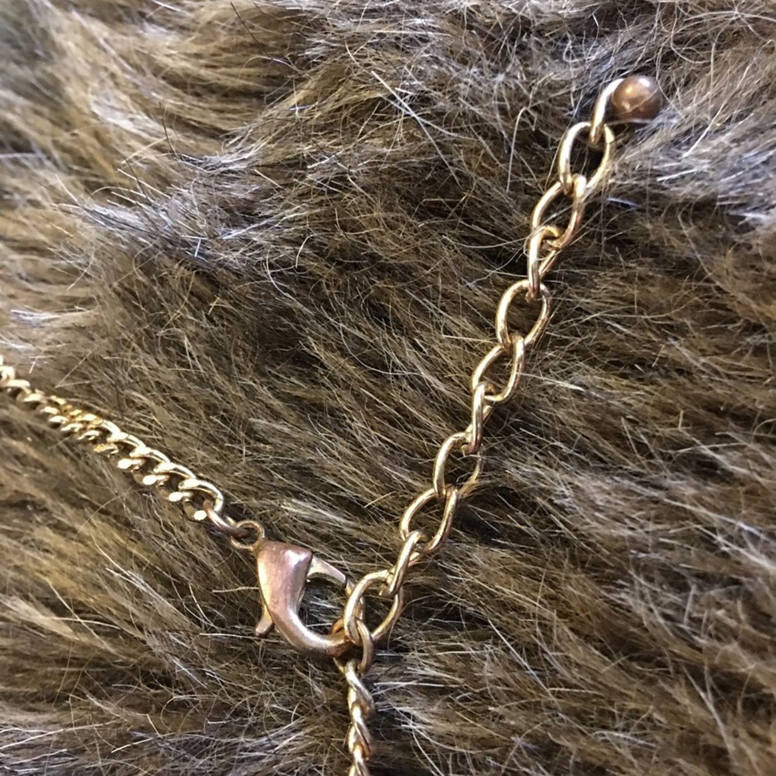 Vintage Vintage layered chain red sparkle bead necklace Size ONE SIZE - 7 Thumbnail