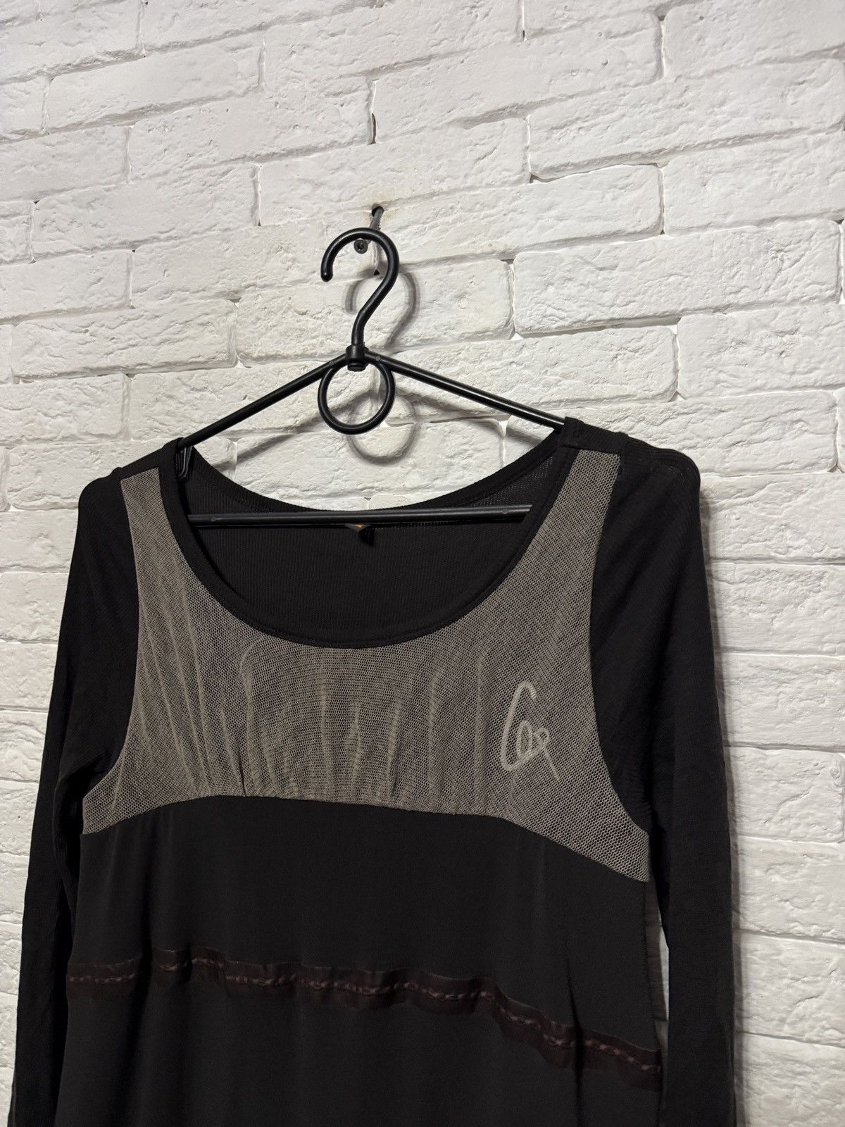 Cop Copine Cop Copine Civette Mesh Avant Garde Long Dress Bubble Hem Size L / US 10 / IT 46 - 2 Thumbnail