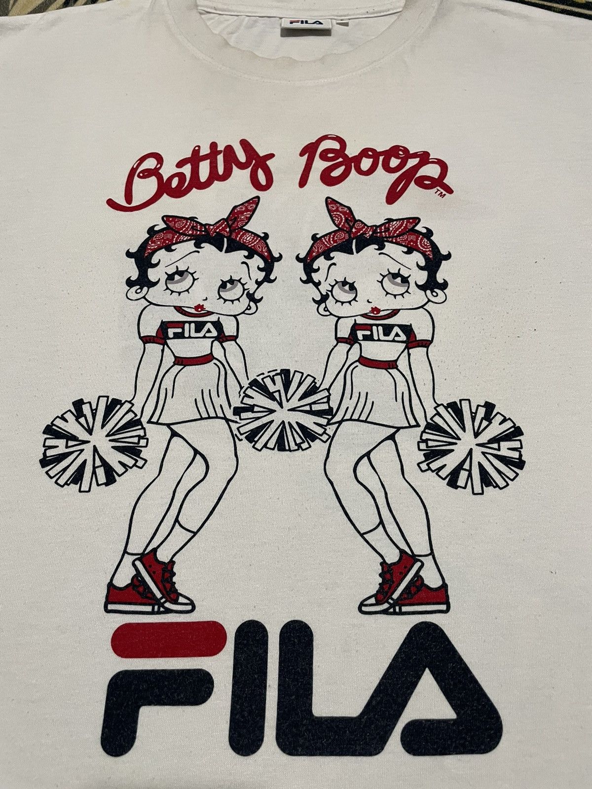 Cartoon Network Vintage Fila x Betty Boop Pom Pom Girls Size US L / EU 52-54 / 3 - 2 Thumbnail