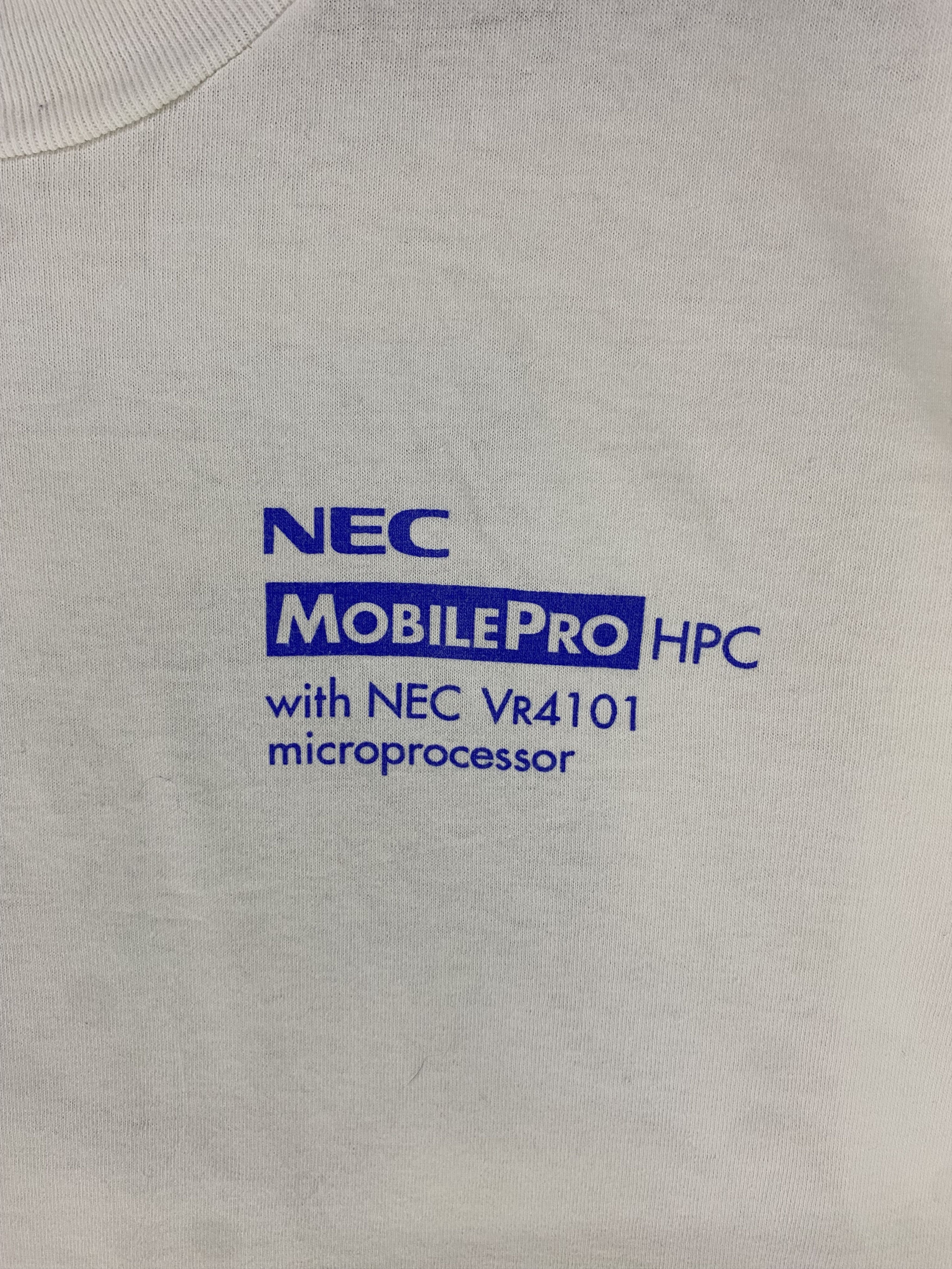 Apple × Microsoft × Vintage 90s NEC Mobile Pro Hpx promo shirt Size US XL / EU 56 / 4 - 6 Thumbnail