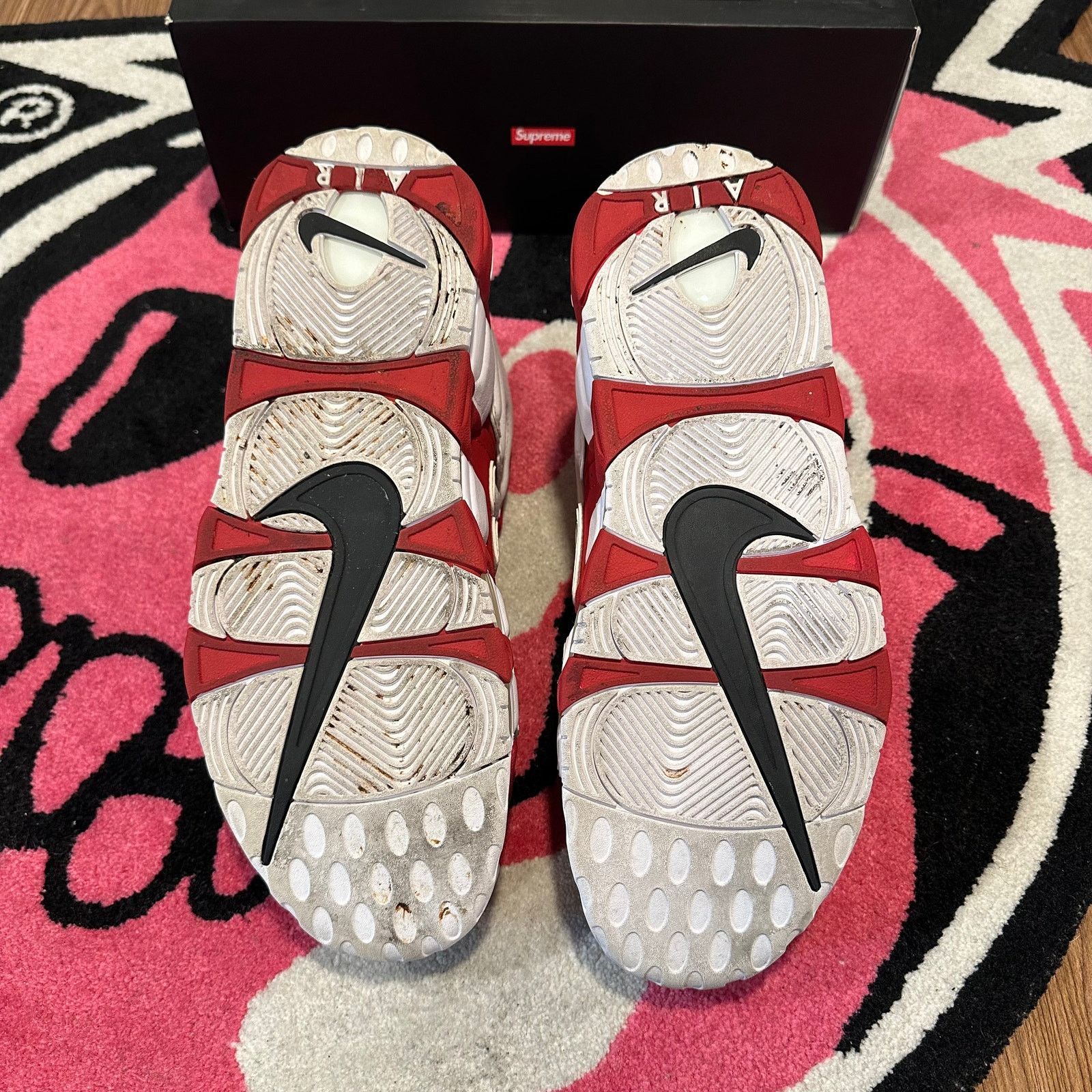 Nike × Supreme Supreme Nike Suptempo Red 11.5 Size US 11.5 / EU 44-45 - 5 Thumbnail