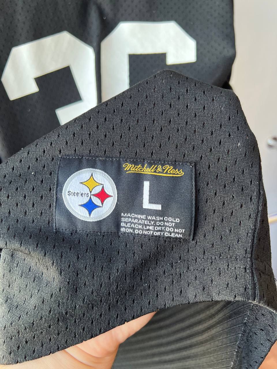 NFL 1996 RETRO PITTSBURG STEELERS #36 BETTIS MITCHELL&NESS SHIRT Size US L / EU 52-54 / 3 - 9 Thumbnail
