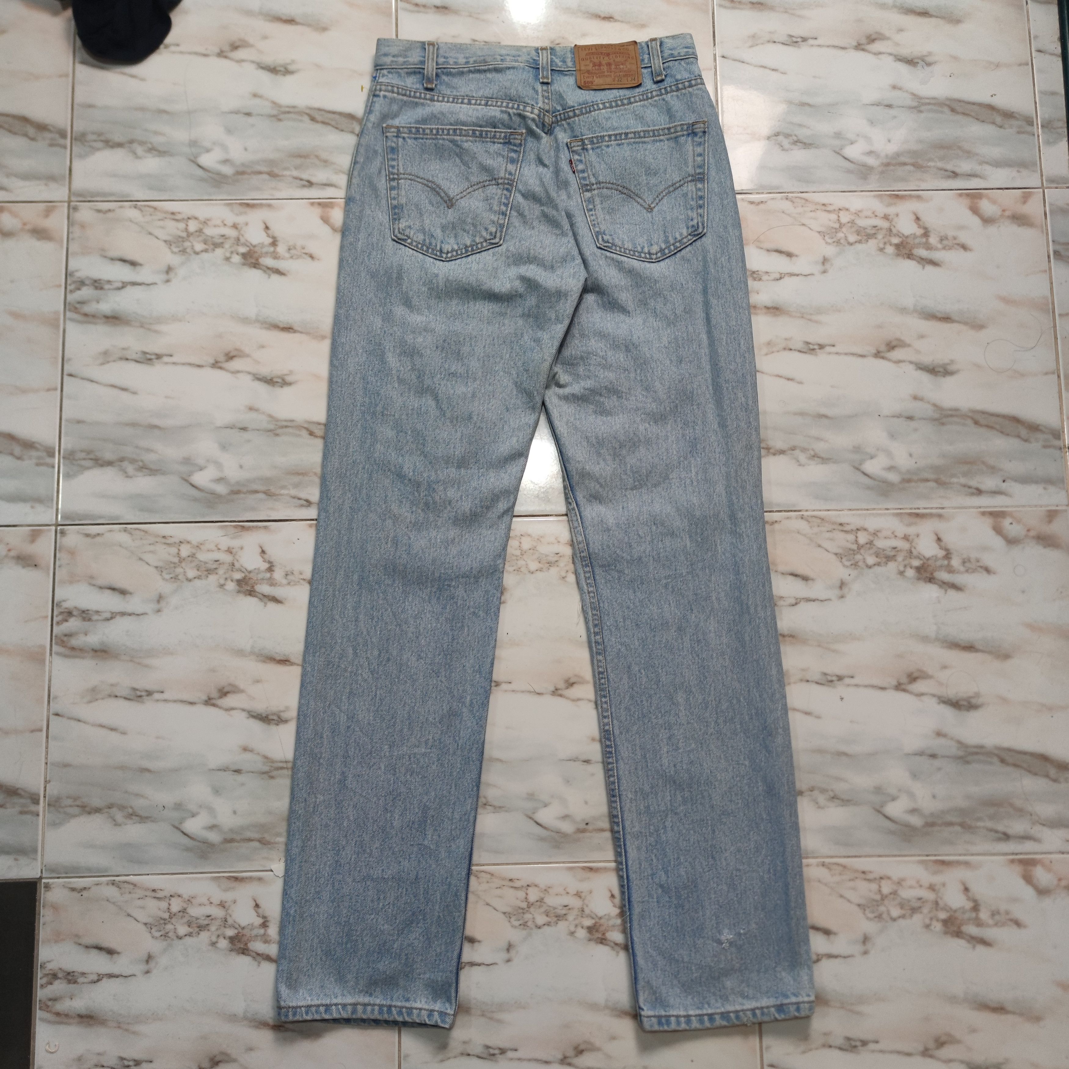 Levi's × Vintage VINTAGE LEVI'S STRAUSS & CO LOT 505 DISTRESSED JEAN W32 L34 Size US 32 / EU 48 - 3 Thumbnail