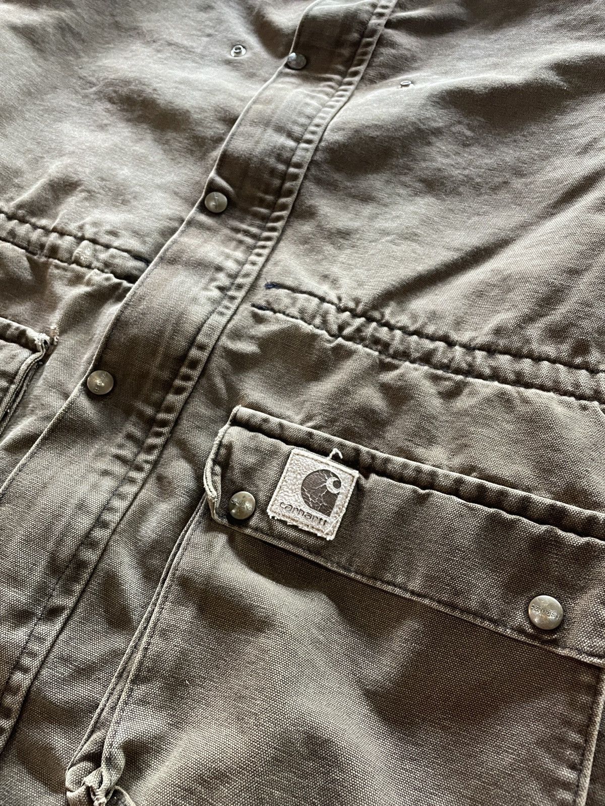 Carhartt Vintage carhartt duster jacket Size US XL / EU 56 / 4 - 3 Thumbnail