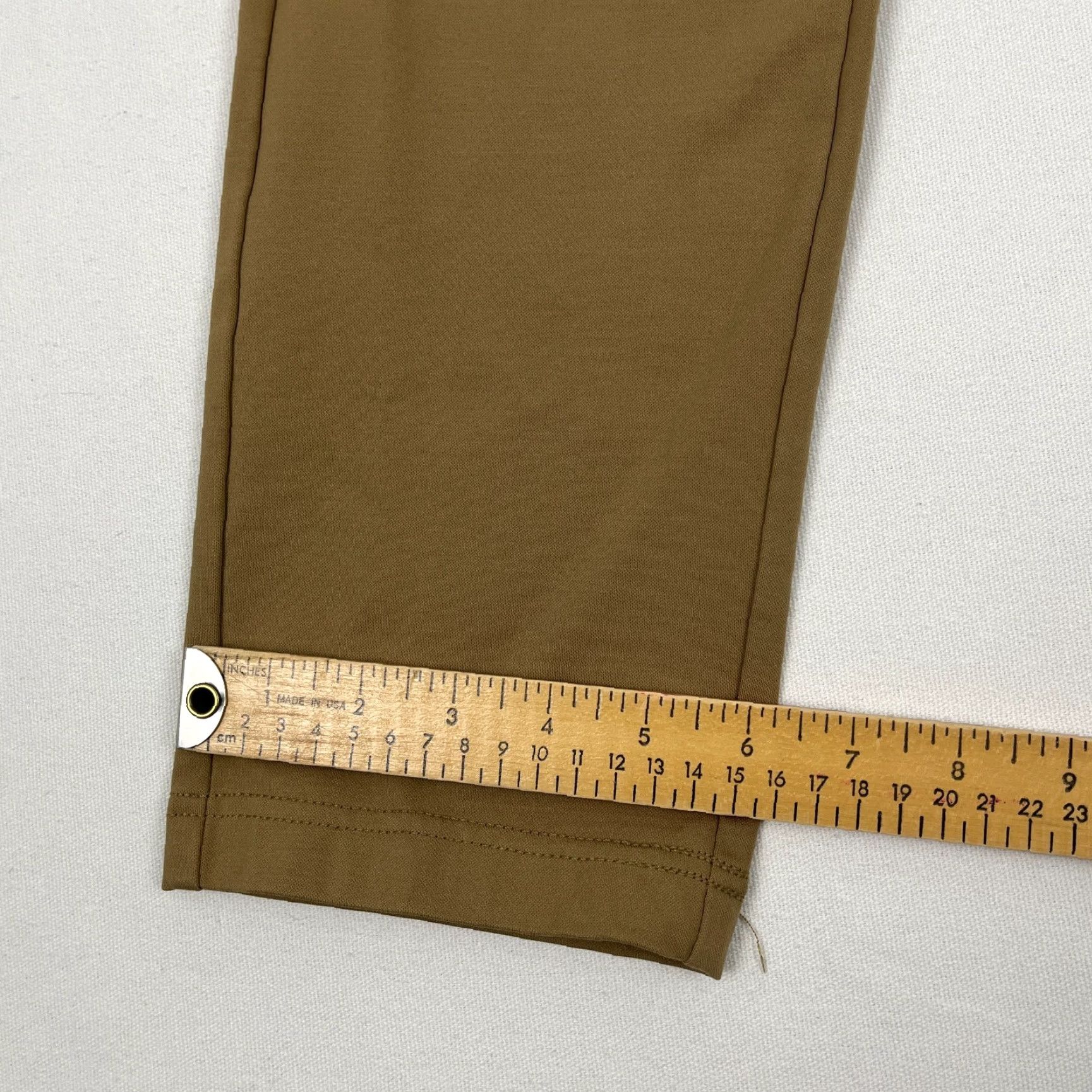 Vintage BYLT Everyday Pants 2.0 Mens 30 x 30 Slim Fit Brown Chino Tapered Stretch Breathable 5-Pocket Zip Fly Button Casual Travel Size US 30 / EU 46 - 7 Thumbnail