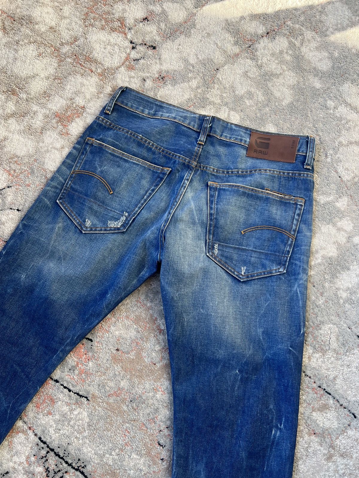 G-Star G-Star Raw Slim Denim Pants Size US 33 - 12 Thumbnail