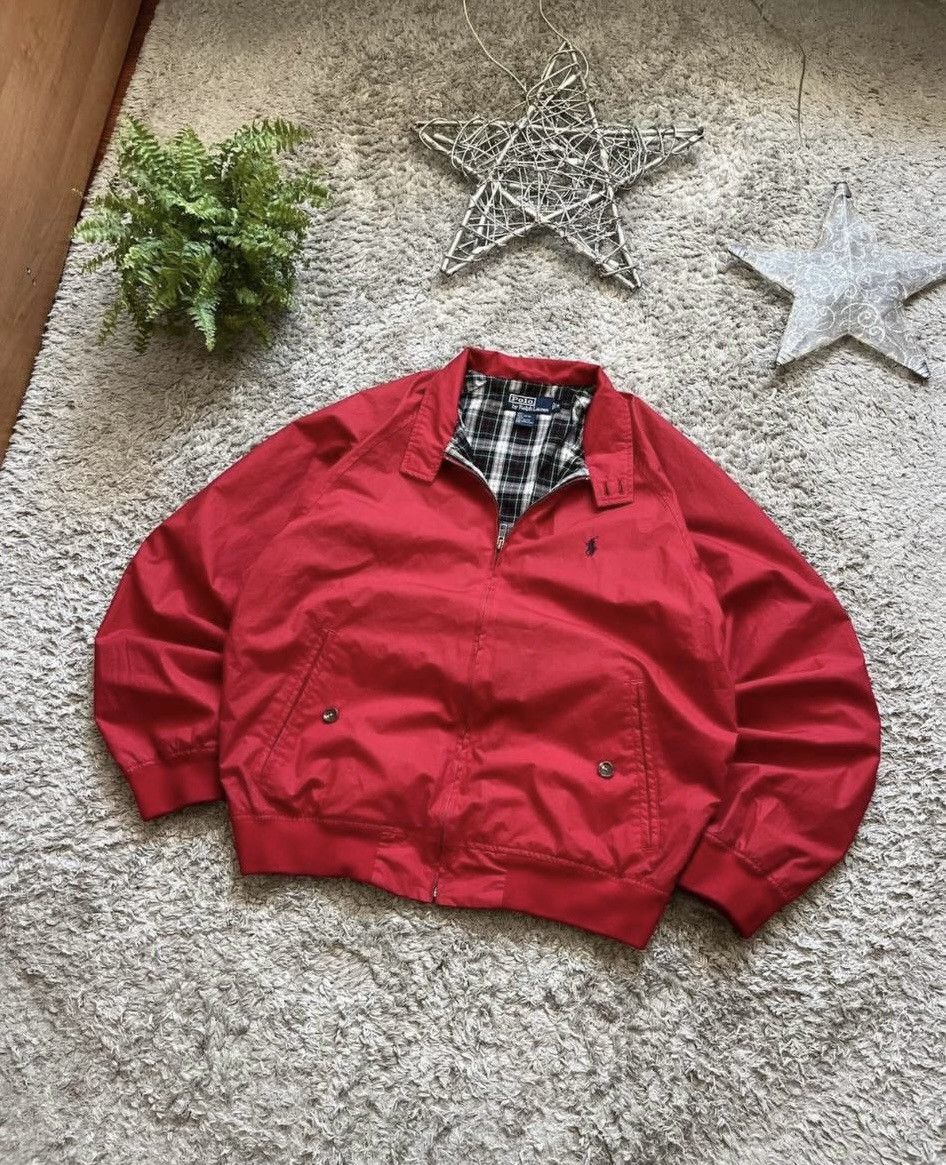 Ralph Lauren 90s Ralph Lauren Vintage Red Big Logo Y2K Bomber Jacket Rare Size US M / EU 48-50 / 2 - 1 Thumbnail