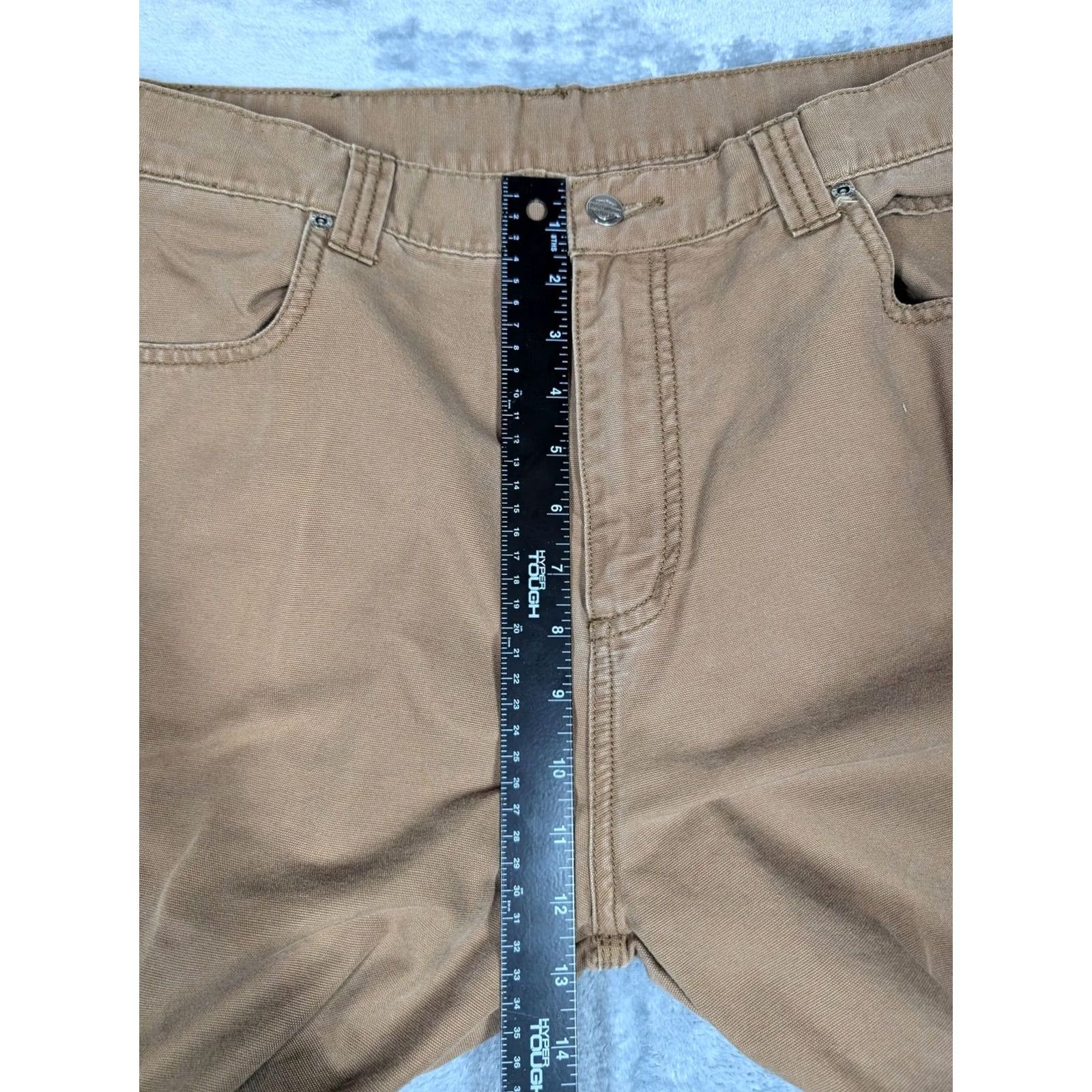 Harley Davidson Harley-Davidson Pants Mens 38x32 Carpenter Relaxed Fit Workwear Brown Size US 38 / EU 54 - 3 Thumbnail