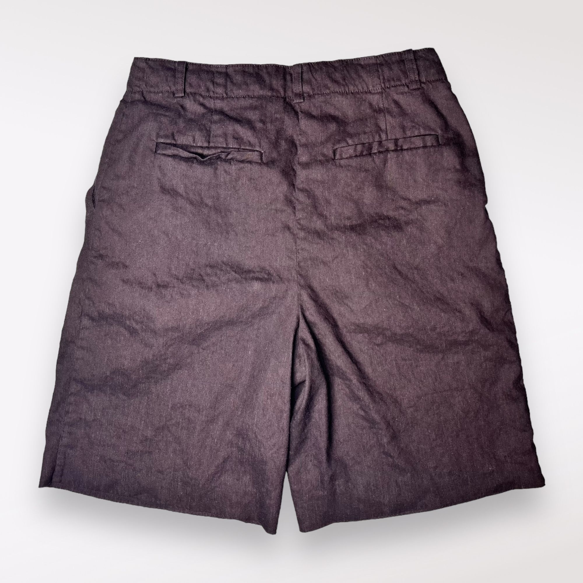 Nordstrom Nordstrom High-Waisted Linen Blend Shorts Size 2 Size 26" / US 2 / IT 38 - 5 Thumbnail