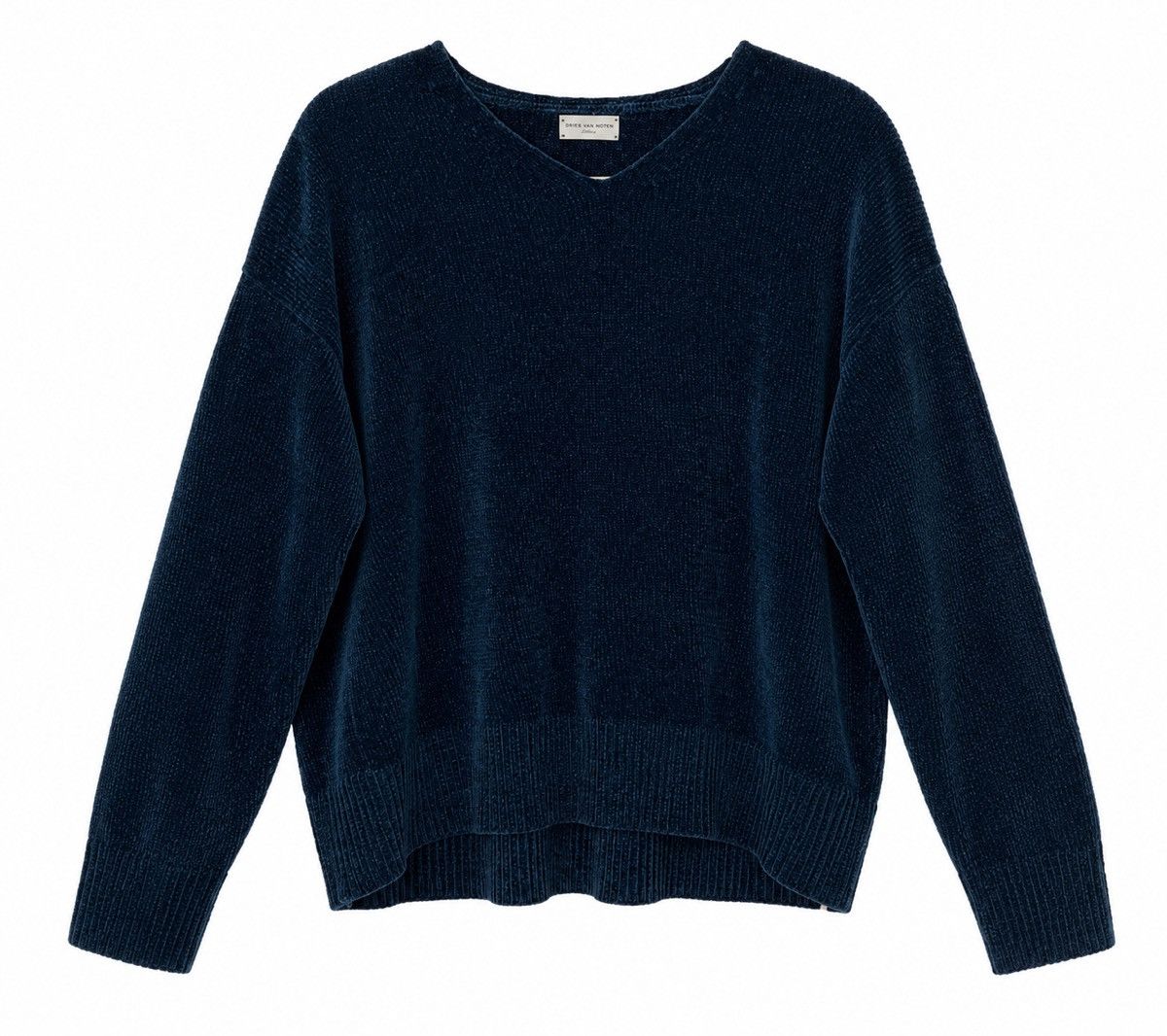 Dries Van Noten A/W 14 Blue Tie Dye Wool Sweater | Grailed