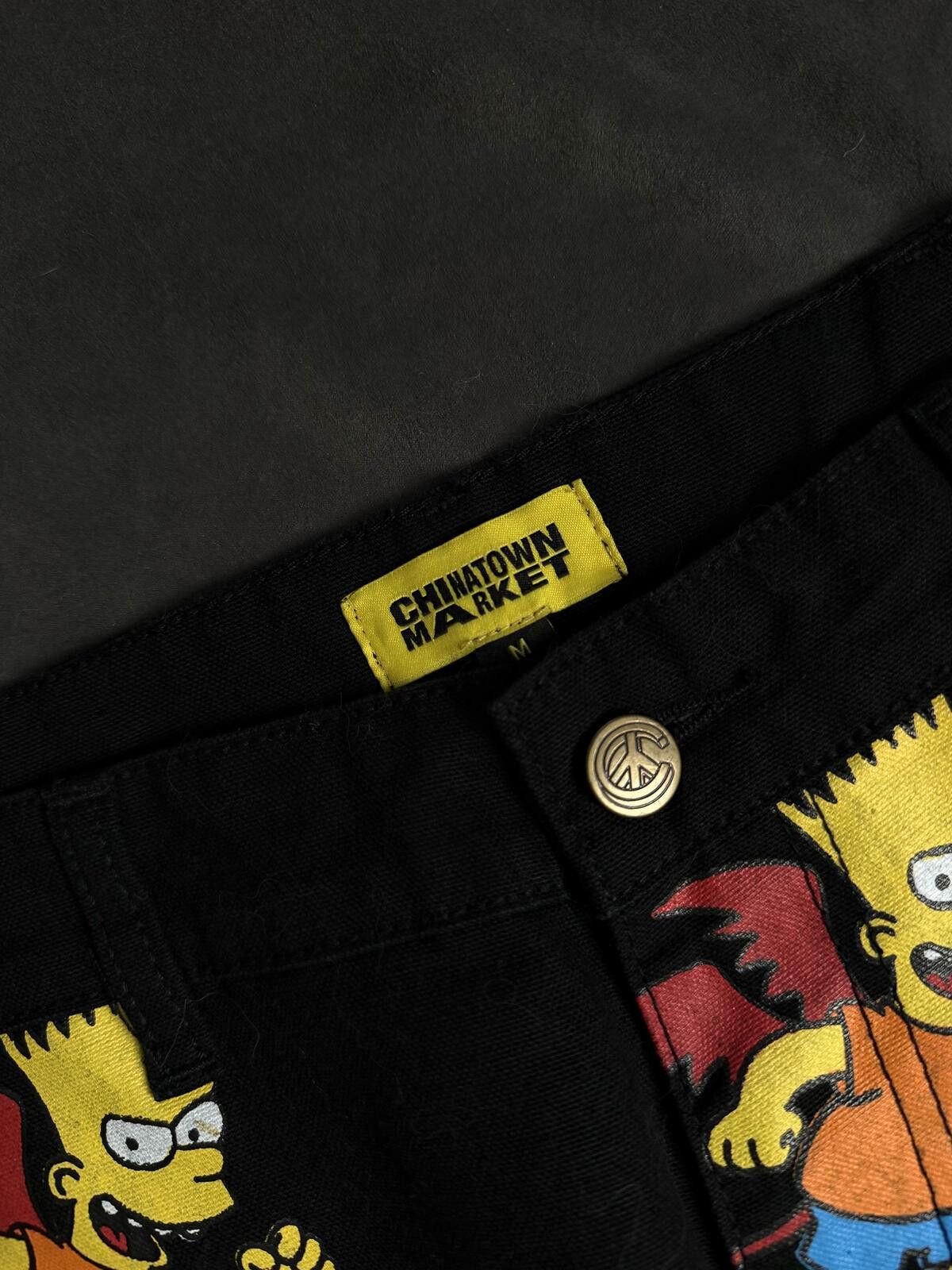 Market Chinatown Market x The Simpsons Devil Bart Graphic Pants M Size US 32 / EU 48 - 2 Thumbnail