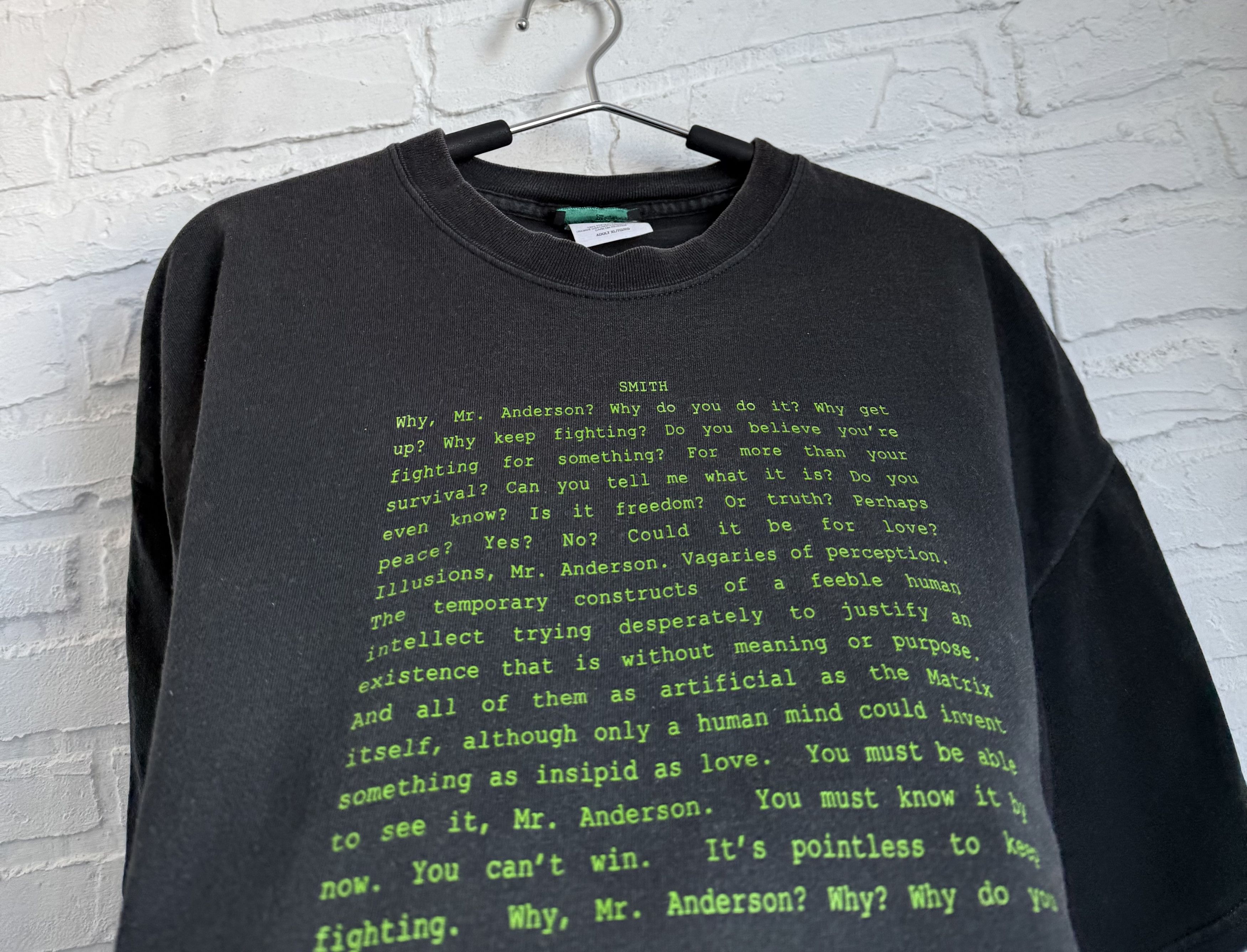 Vintage Vintage 2003 The Matrix revolutions movie promo t-shirt Size US XL / EU 56 / 4 - 5 Thumbnail
