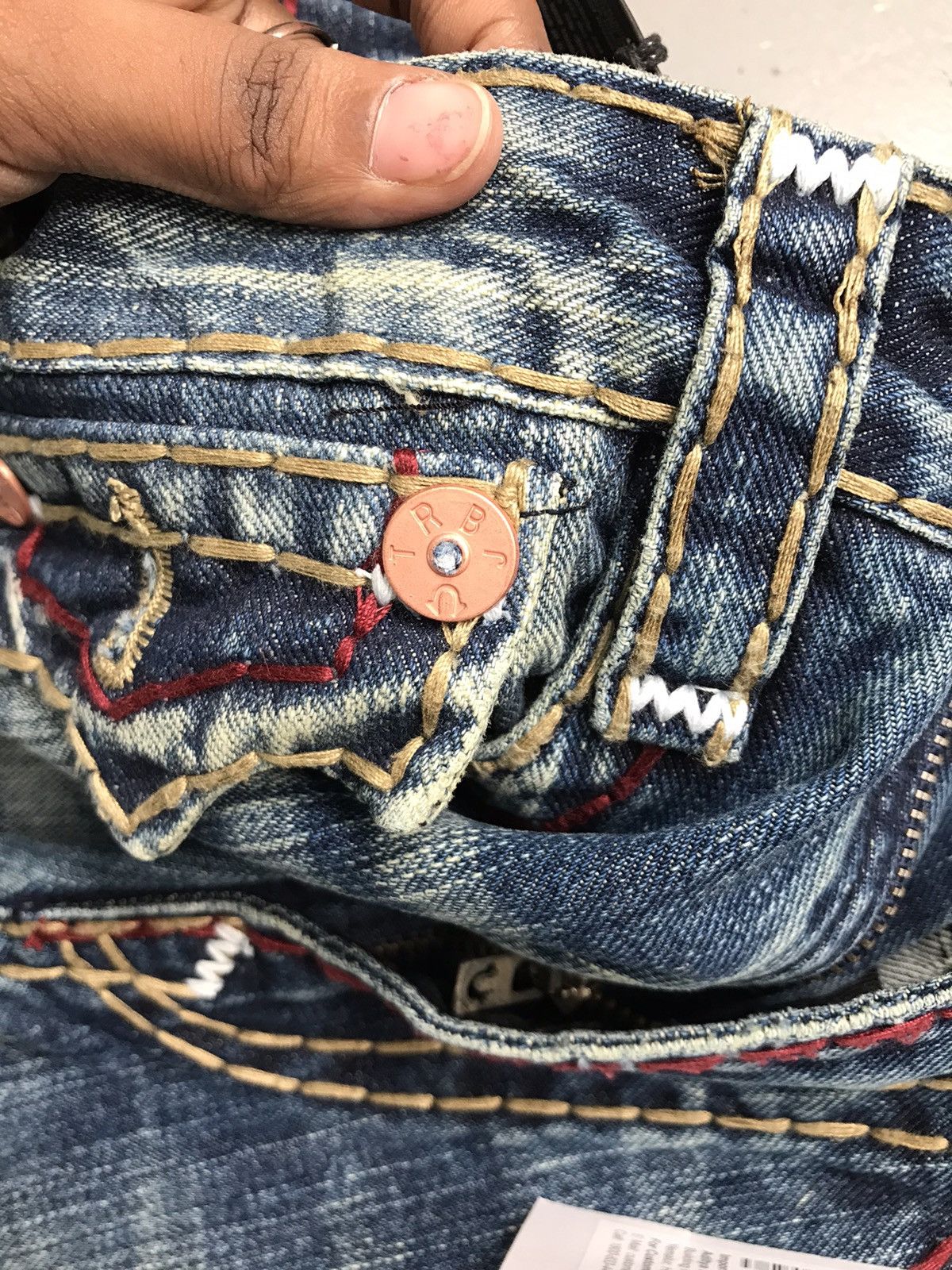 Vintage Vintage relaxed straight denim Size US 32 / EU 48 - 12 Thumbnail