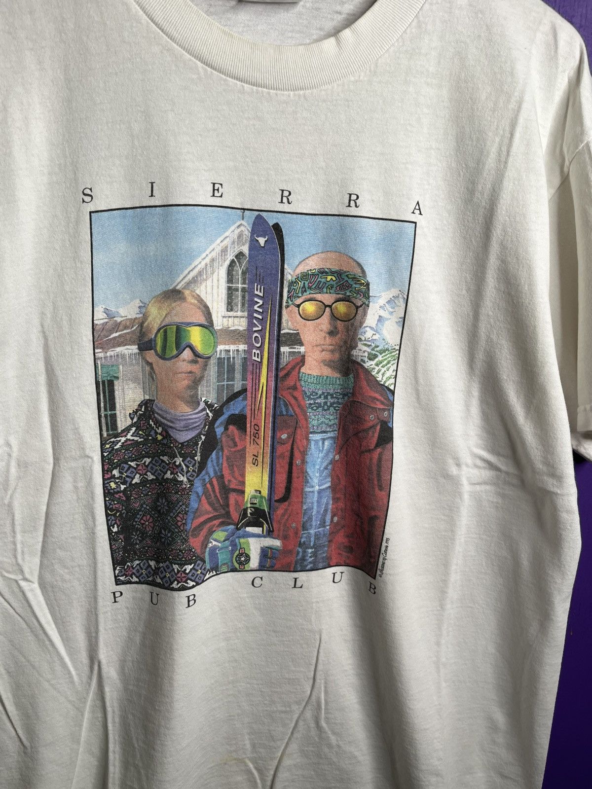 Vintage Vintage 1995 Sierra pub club American gothic art tee Size US L / EU 52-54 / 3 - 3 Thumbnail