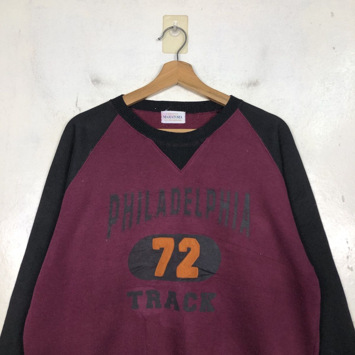 Japanese Brand 📌Philadelphia 72 Track Sweatshirt Big Logo Size US M / EU 48-50 / 2 - 5 Thumbnail