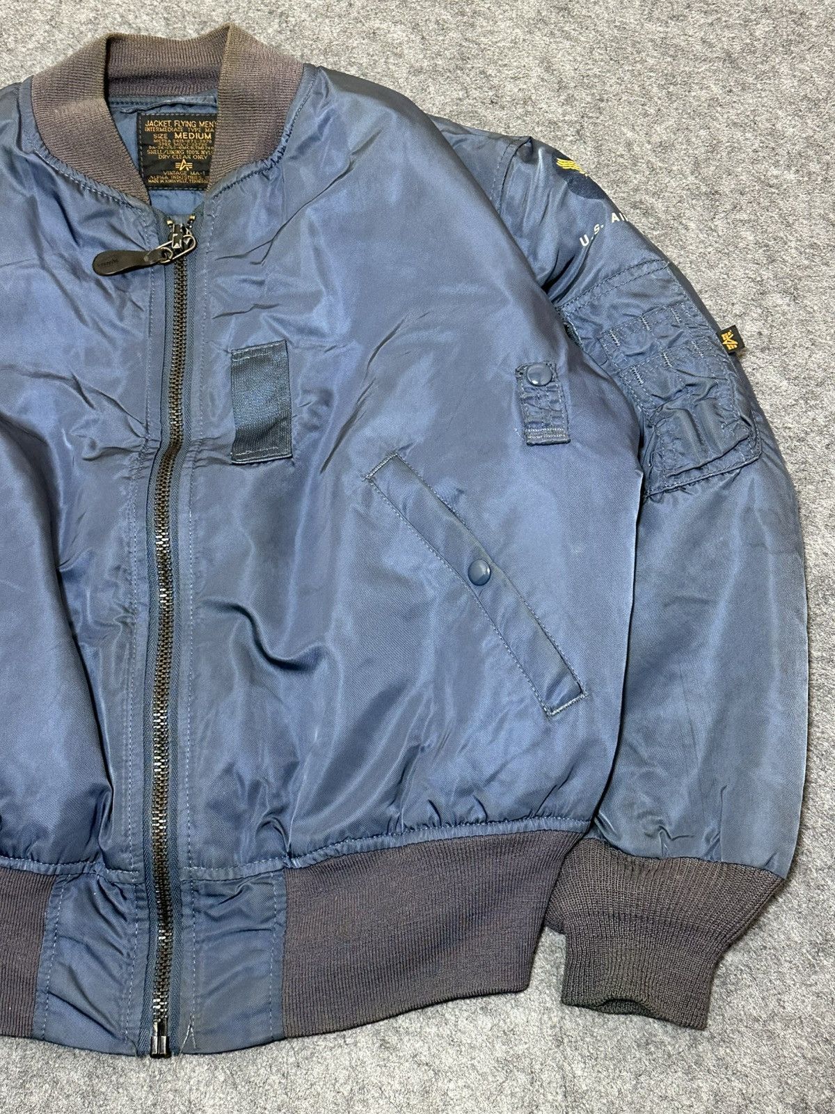 Alpha Industries Vintage Alpha Industries MA-1 bomber jacket, 1990s vintage. Size US M / EU 48-50 / 2 - 3 Thumbnail