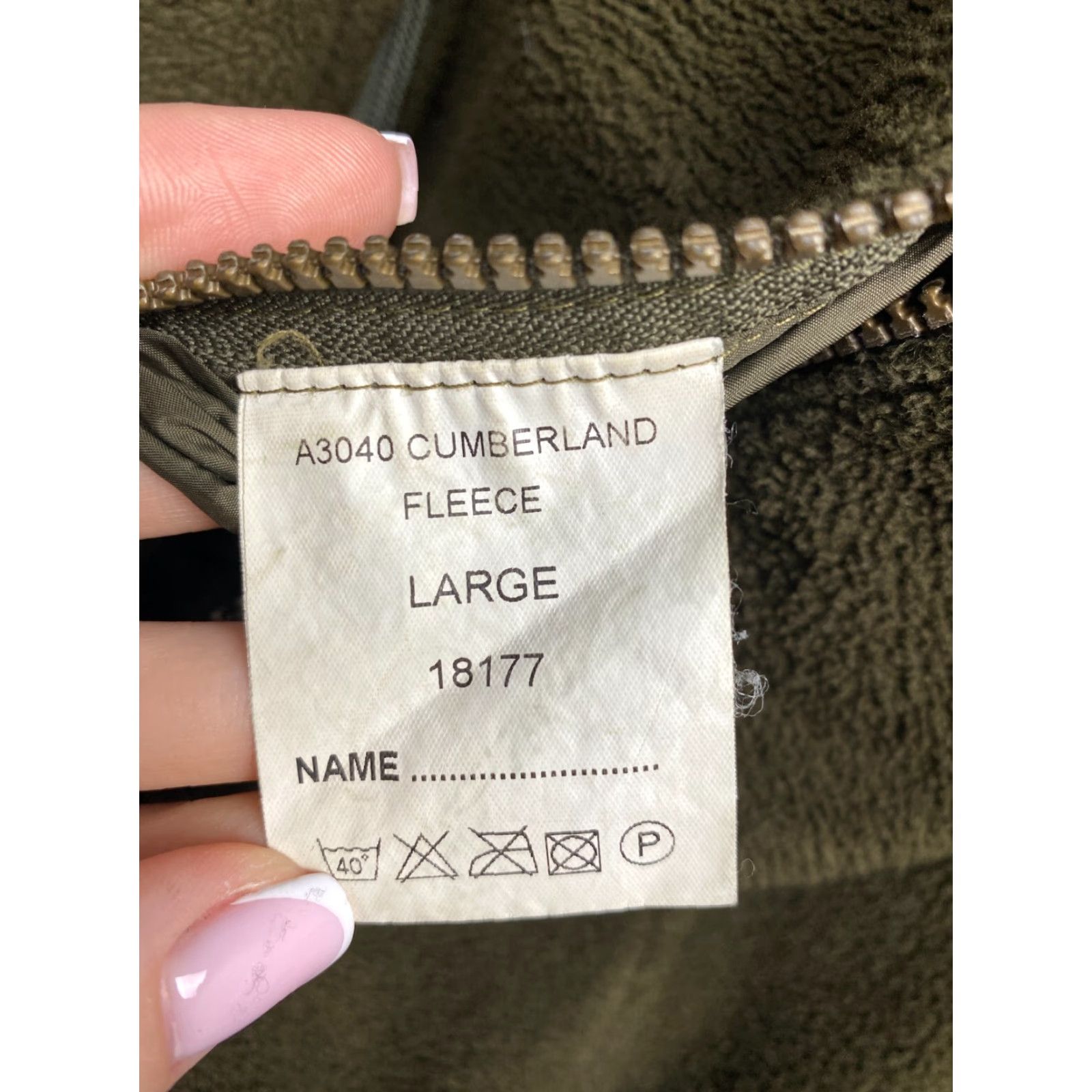 Barbour Barbour Cumberland Fleece Jacket Mens L Olive Barbour Cumberland Fleece Jacket Mens L Olive Size US L / EU 52-54 / 3 - 6 Thumbnail