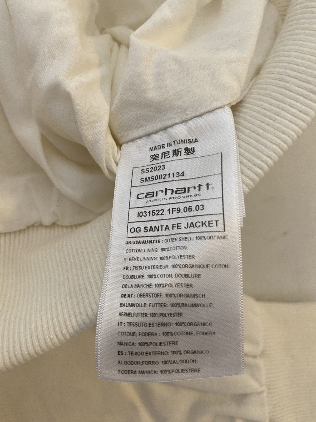 Carhartt Wip Og Sabrafe' Jacket Carhartt WIP size M used Size US M / EU 48-50 / 2 - 8 Thumbnail