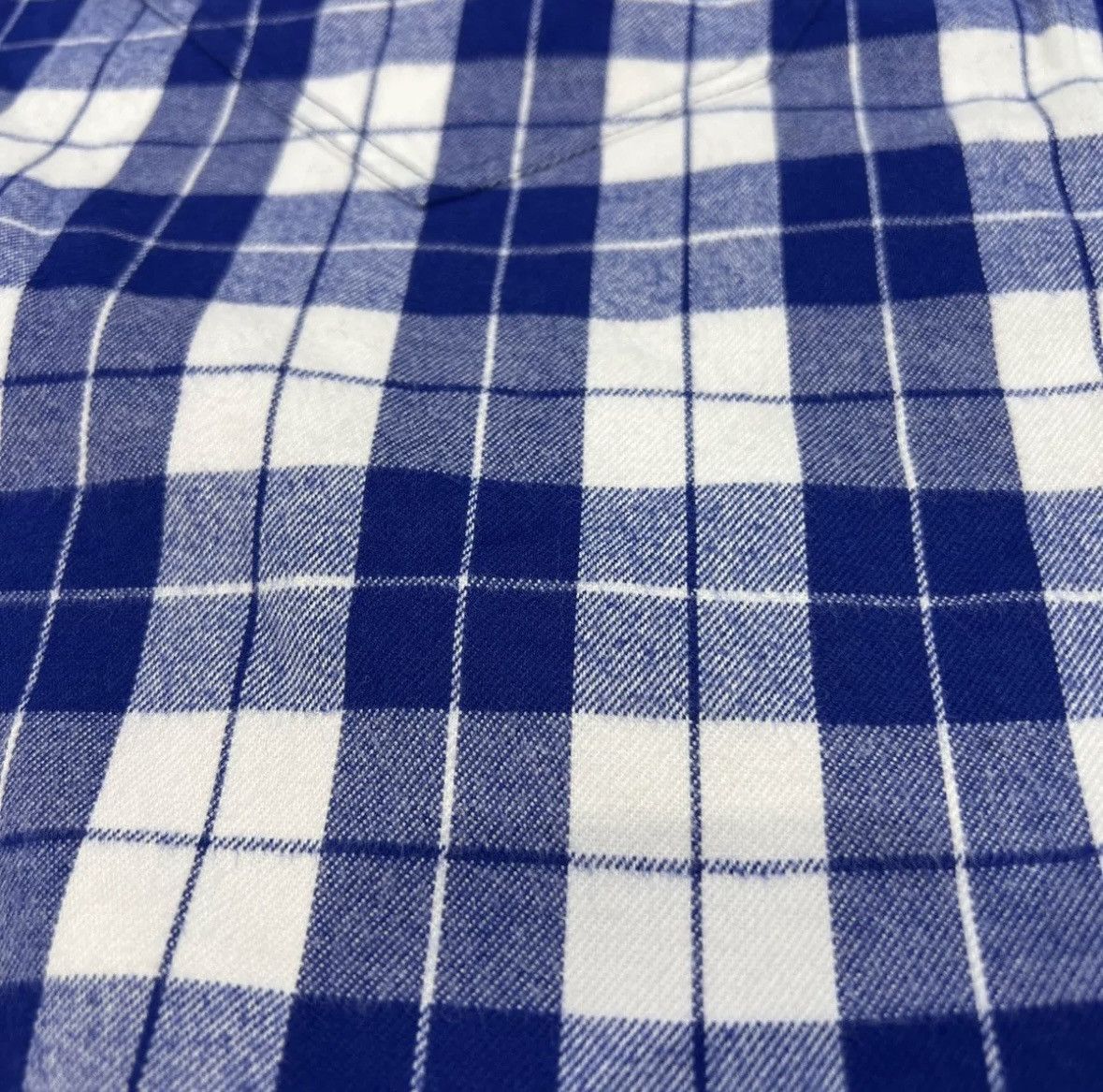 Balenciaga Balenciaga white and blue checked cotton jacket Size US S / EU 44-46 / 1 - 5 Thumbnail