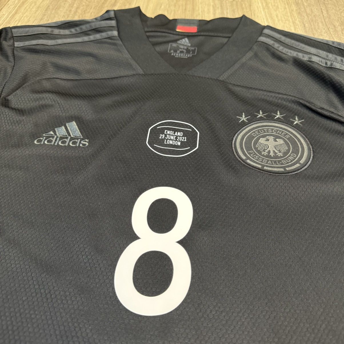 Adidas Germany Euro2020 away shirt #8 Kroos Size US L / EU 52-54 / 3 - 3 Thumbnail