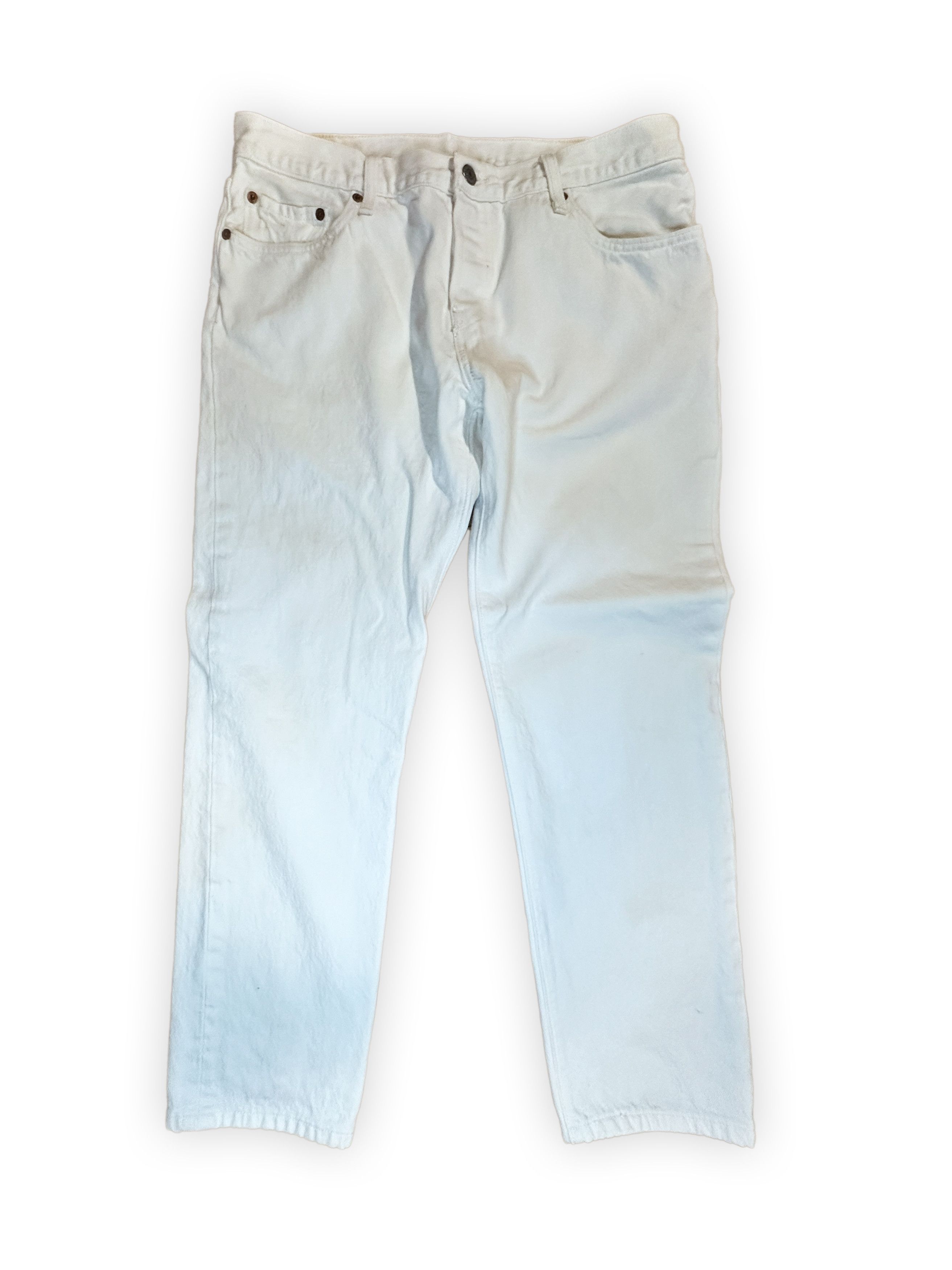 Levi's White Levis Denim Size US 32 / EU 48 - 1 Thumbnail