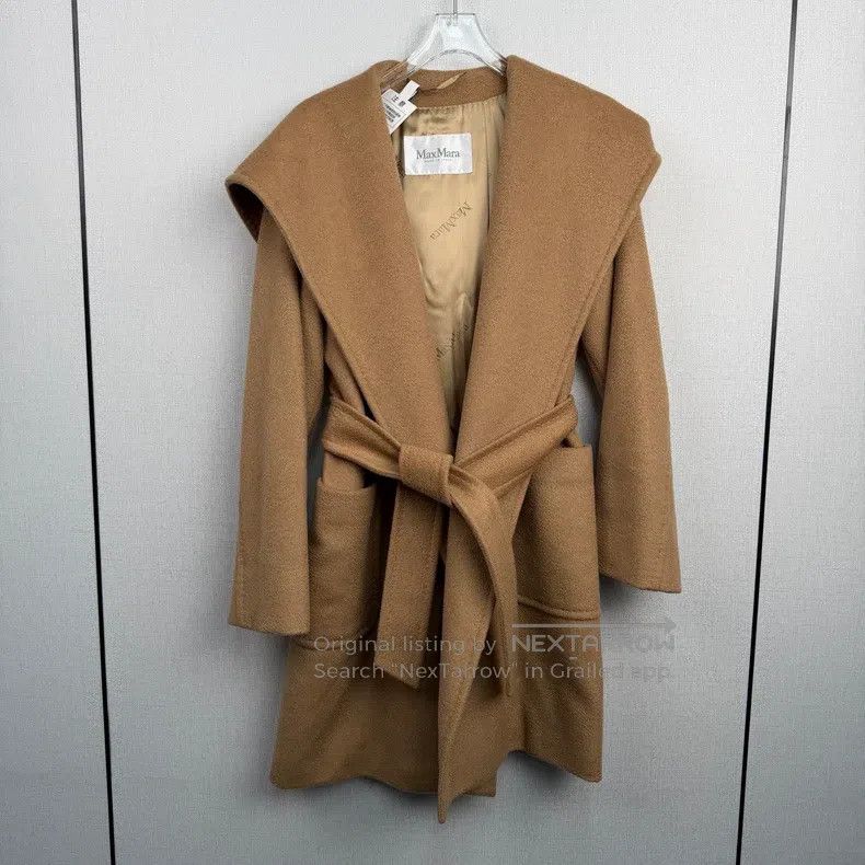 Max Mara Camel Overcoat