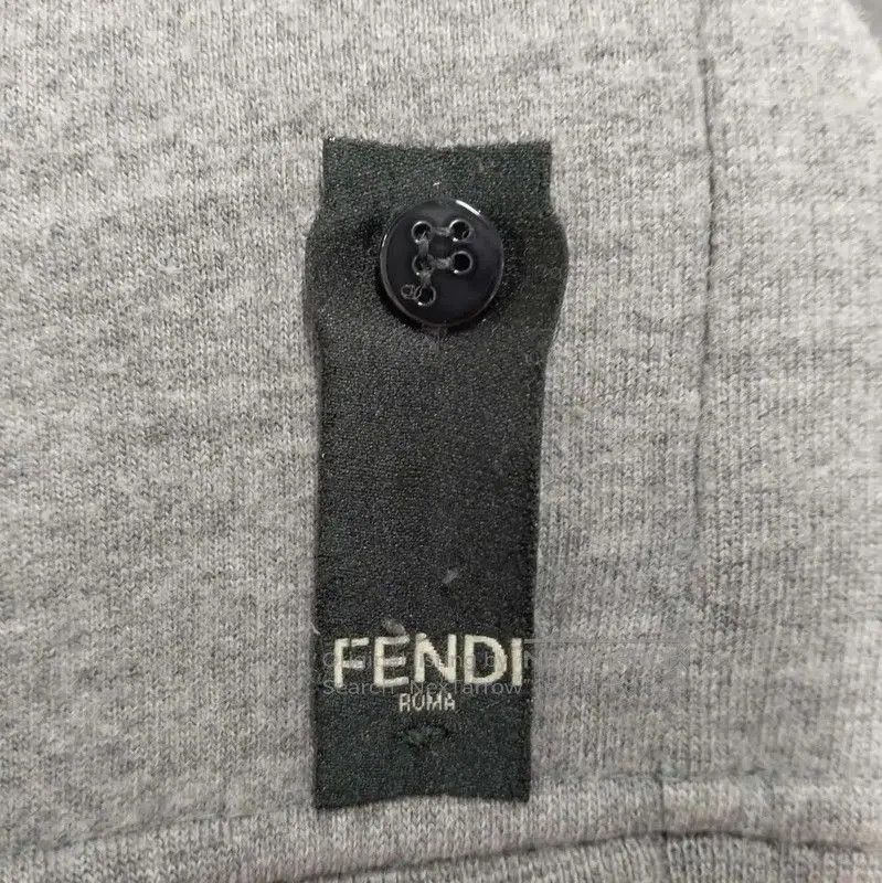Fendi Fendi Men's Long Sleeve Gray Sweatshirt . Size US L / EU 52-54 / 3 - 6 Thumbnail
