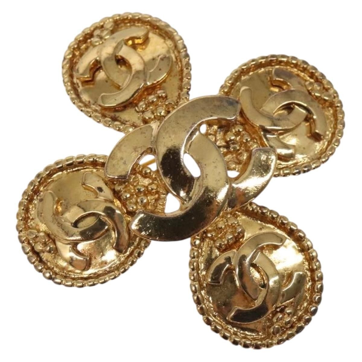 Chanel Chanel Coco Mark Brooch Size ONE SIZE - 1 Thumbnail