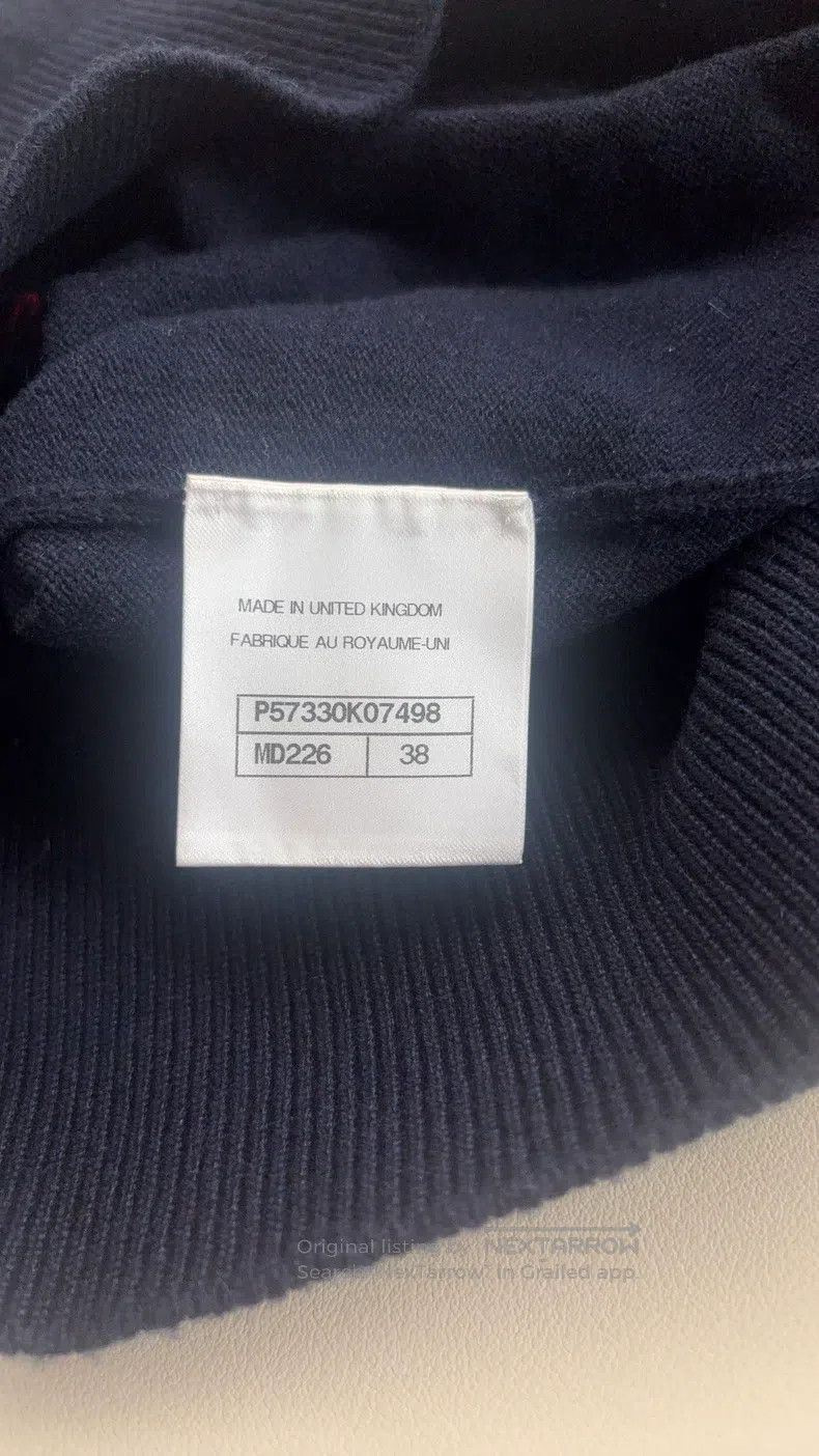 Chanel Chanel Dark blue cashmere sweater long sleeves Size XS / US 0-2 / IT 36-38 - 4 Thumbnail