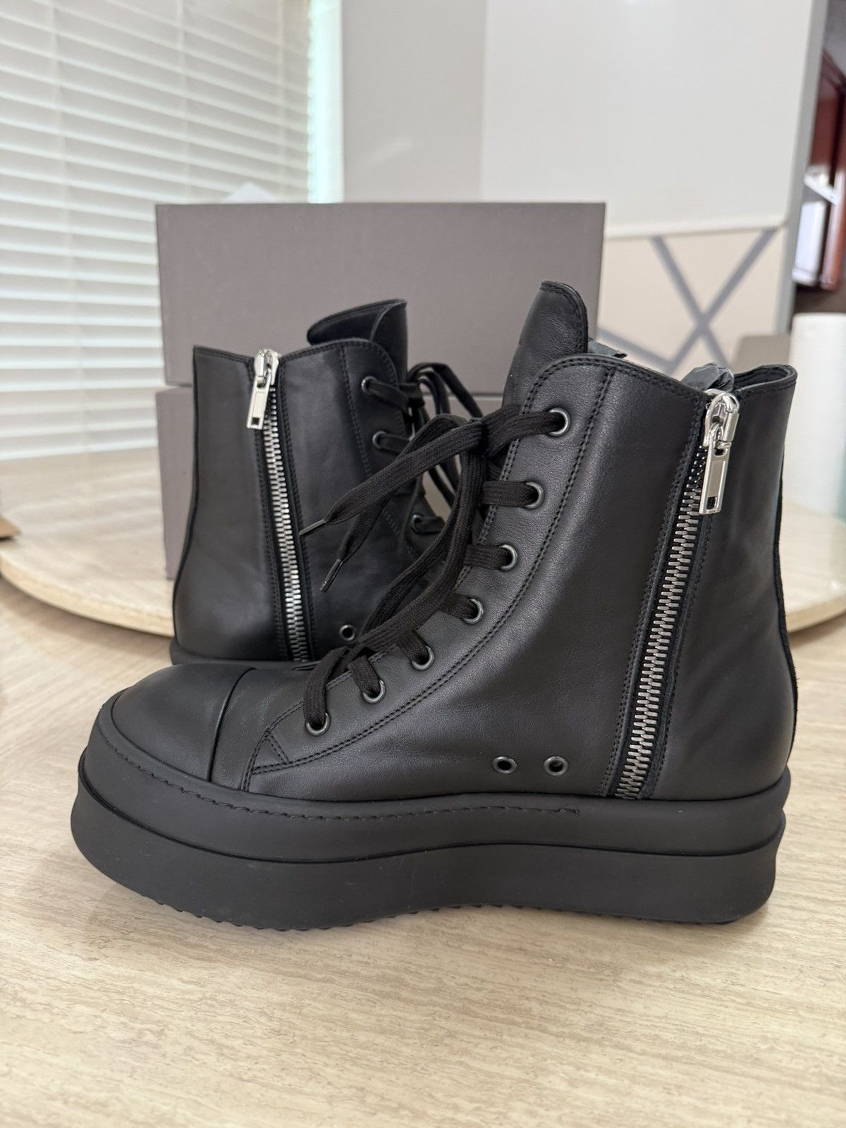 Rick Owens Rick Owens Mega Bumper Ramones Size US 9 / EU 42 - 3 Thumbnail