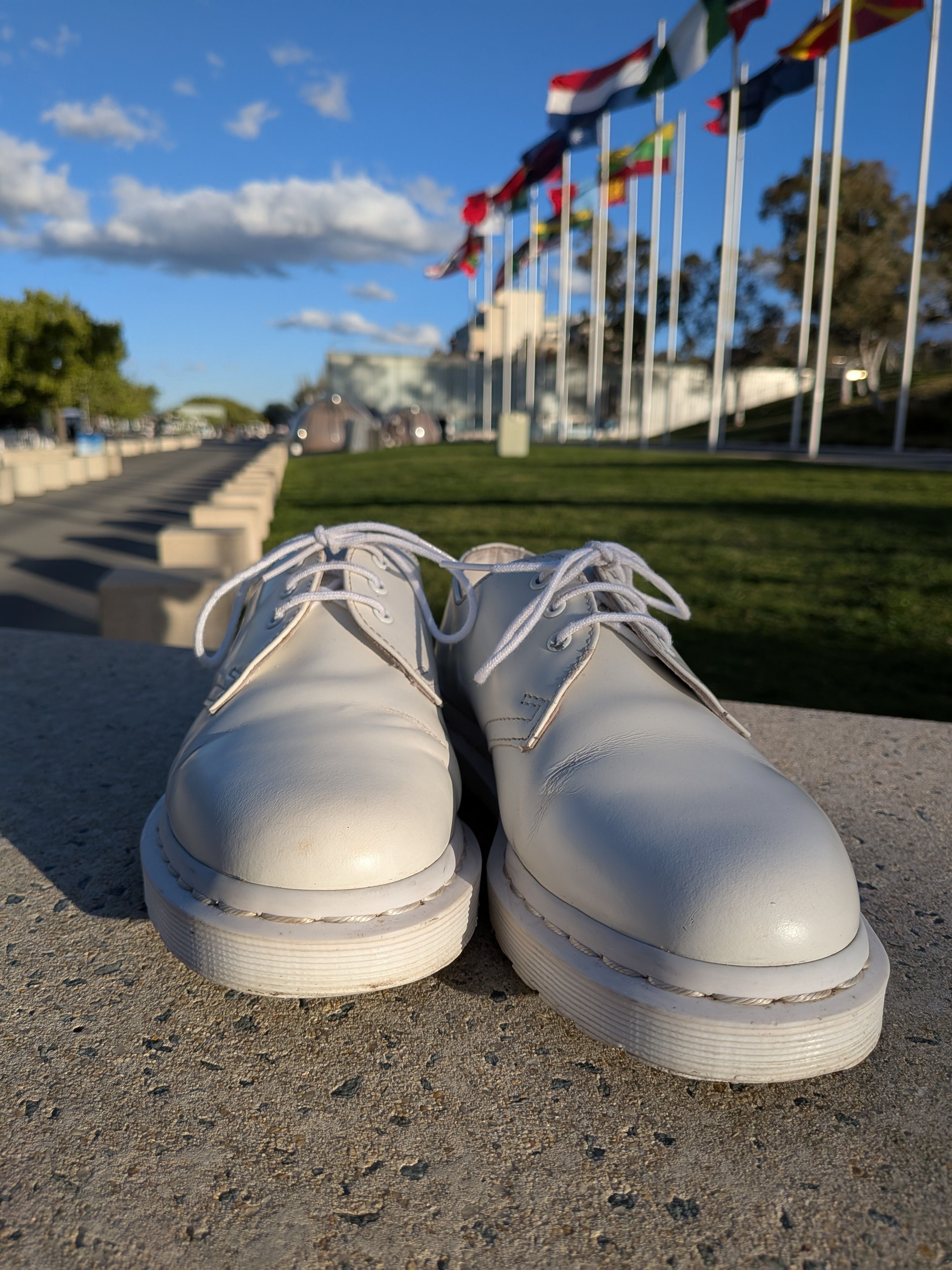 Dr. Martens Dr. Martens 1461 Derby. Mono White Size US 7.5 / IT 37.5 - 1 Thumbnail