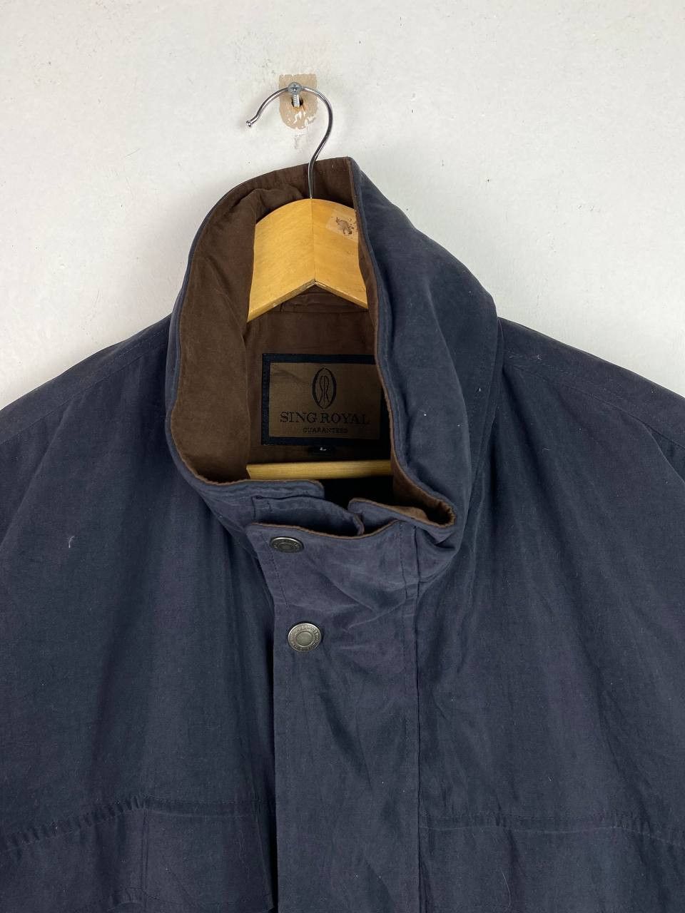 Japanese Brand sing royal japanese brand quilted lining jacket nice design Size US XXL / EU 58 / 5 - 2 Thumbnail