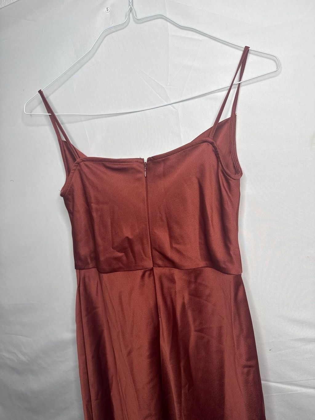 Other BHLDN rust red spaghetti strap bronze midi dress sz 6 Size M / US 6-8 / IT 42-44 - 8 Thumbnail