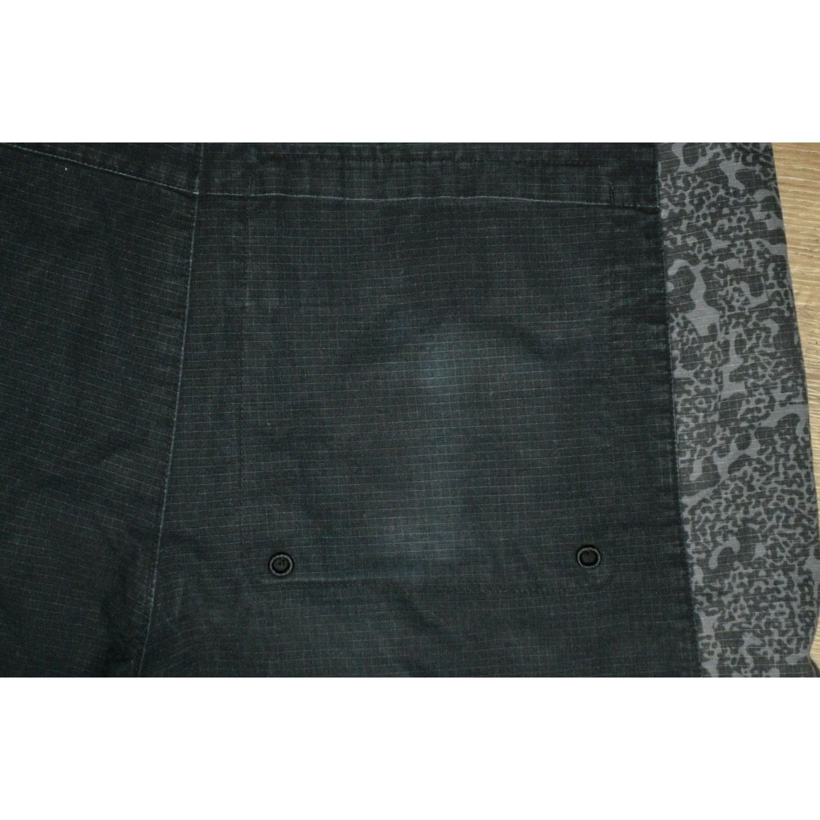 Nike Nike Air Mens Large Casual Rip Stop Cotton Shorts 646264 Black Pockets Woven Size US 36 / EU 52 - 5 Thumbnail