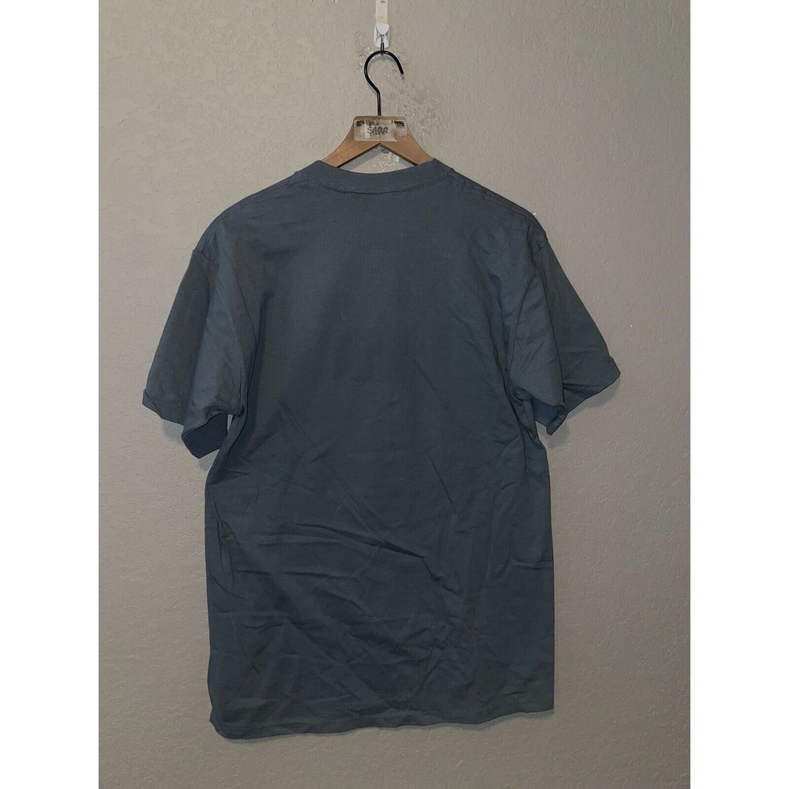 Jerzees Vintage Montana Shirt Diamond State Blue Gray Tee 90s Large Size US L / EU 52-54 / 3 - 6 Thumbnail