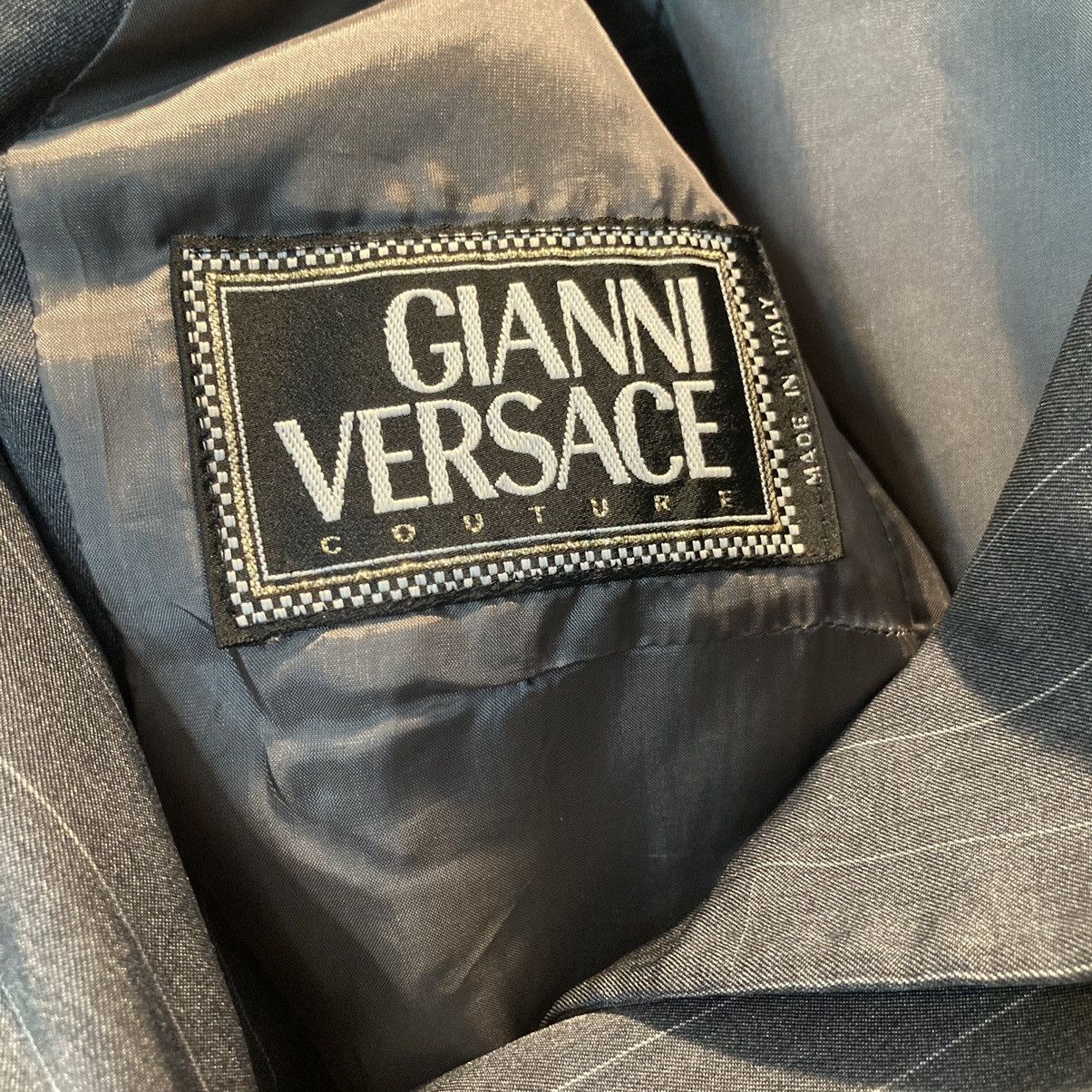 Versace Vintage 90s GIANNI VERSACE Runway S/S 1995 Women's jacket Size M / US 6-8 / IT 42-44 - 4 Thumbnail
