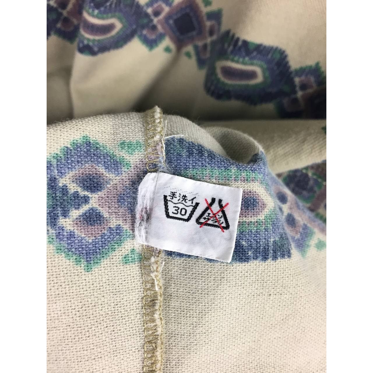 Designer × Vintage Alpha Massimo Rebecchi Made In Italy Aztec Pattern Polo Tee Size US XL / EU 56 / 4 - 8 Thumbnail